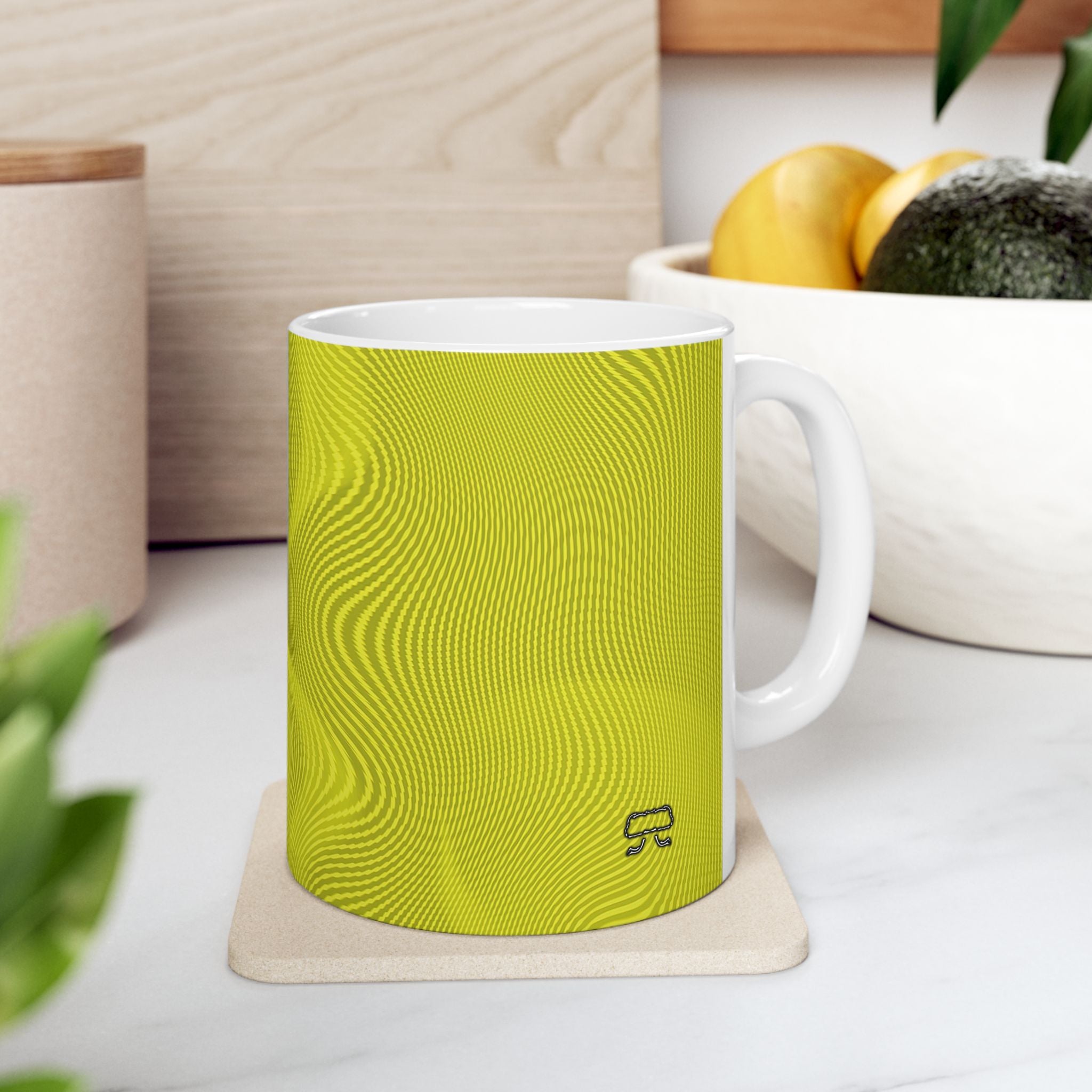ZOZO Ceramic Mug - Sun Spots Yellow (11oz/15oz)
