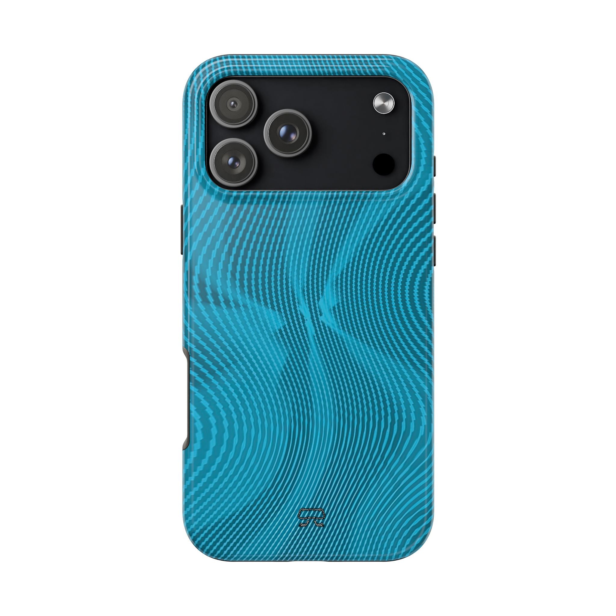 iPhone 17 Durable Shockproof Case --- Sun Spots Blu