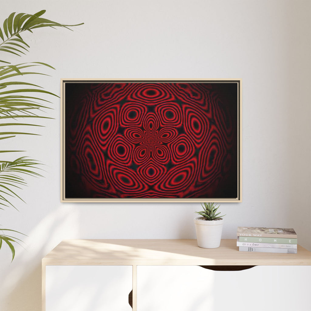 Framed Canvas Art — "Trepitorial"