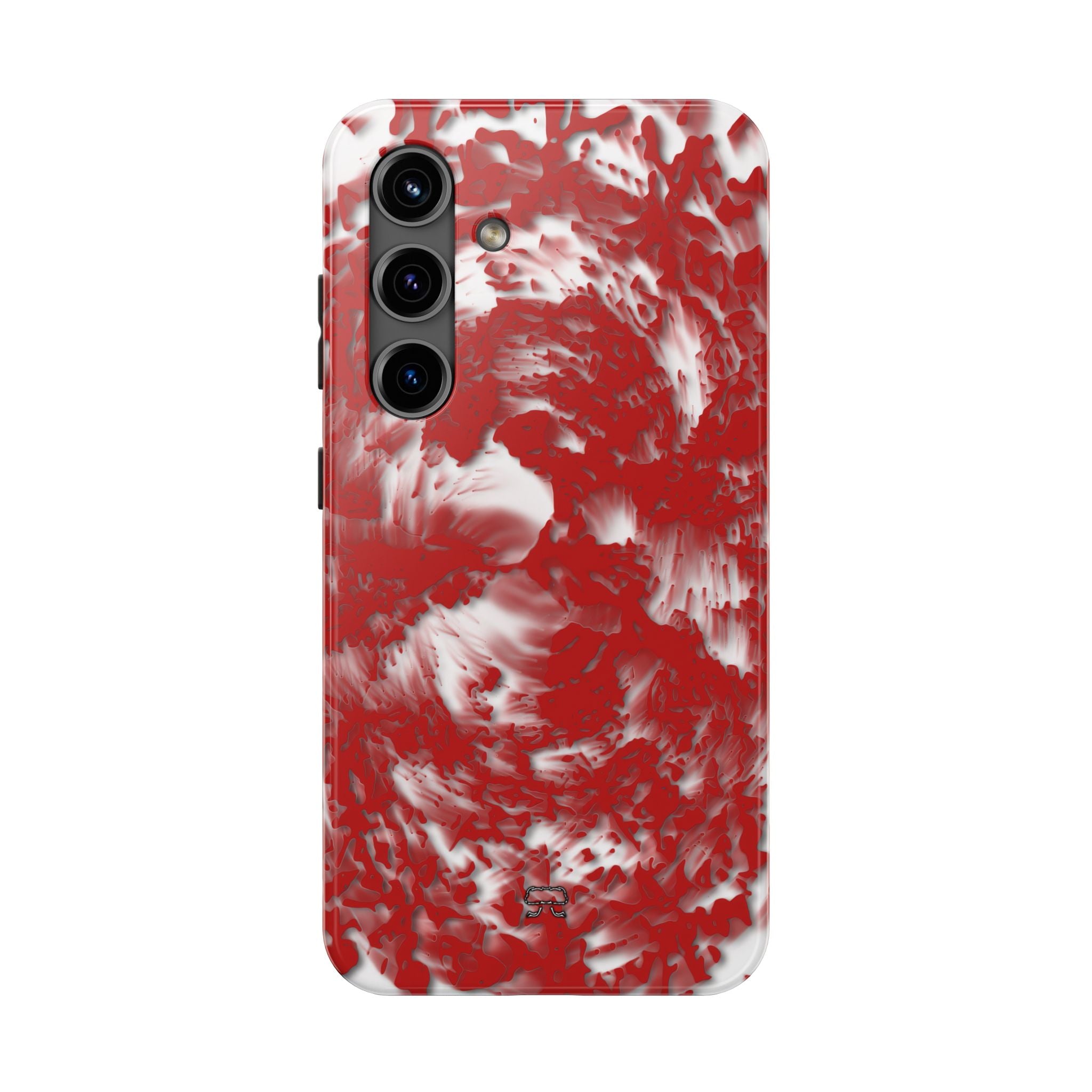 Samsung S21-S25 Tough Phone Case - Tracers Red