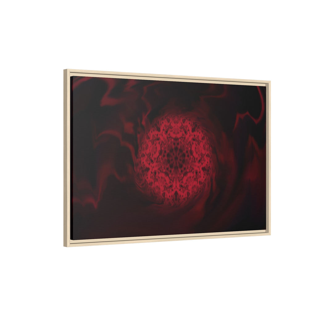 Framed Canvas Art — "Interlaced"