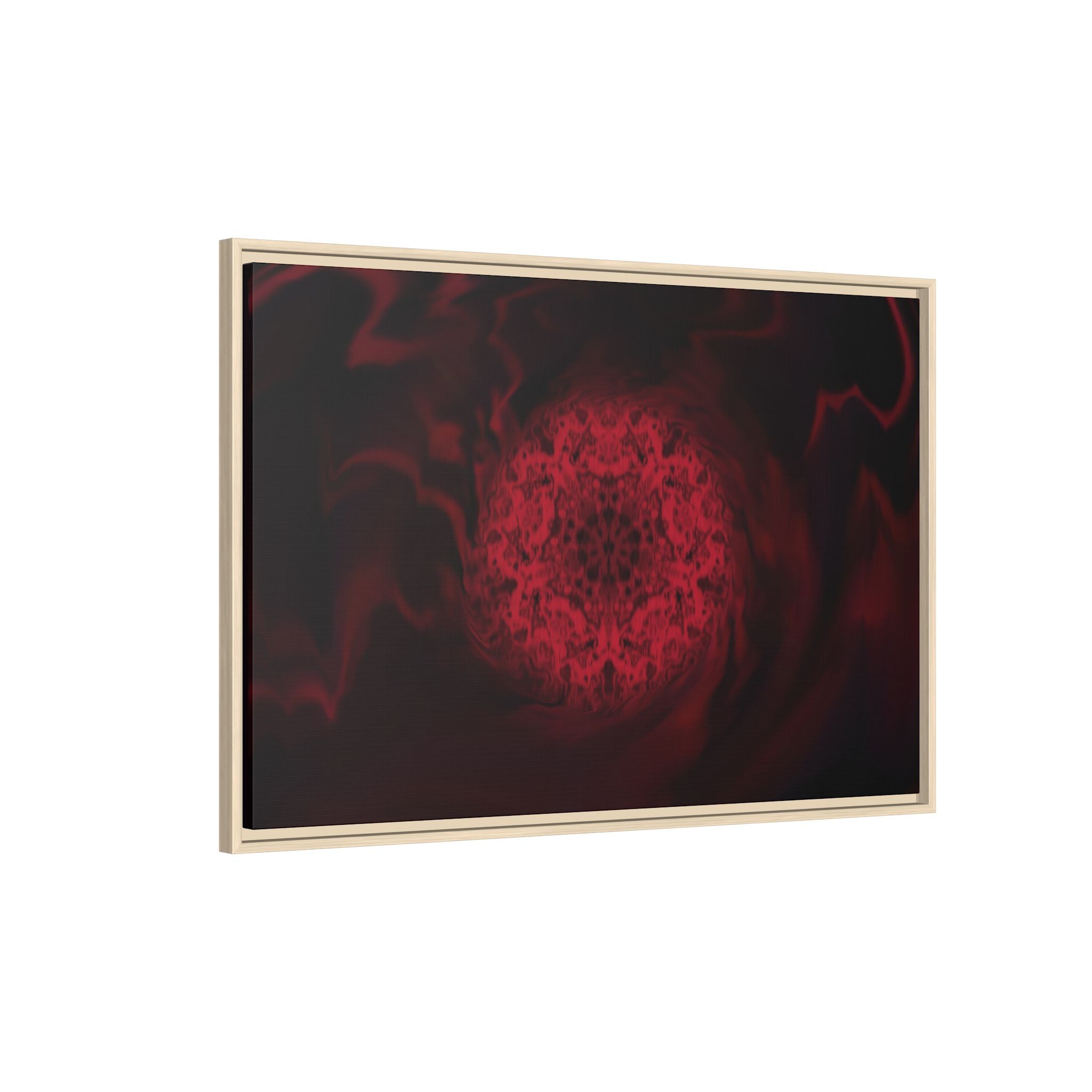 Framed Canvas Art — "Interlaced"