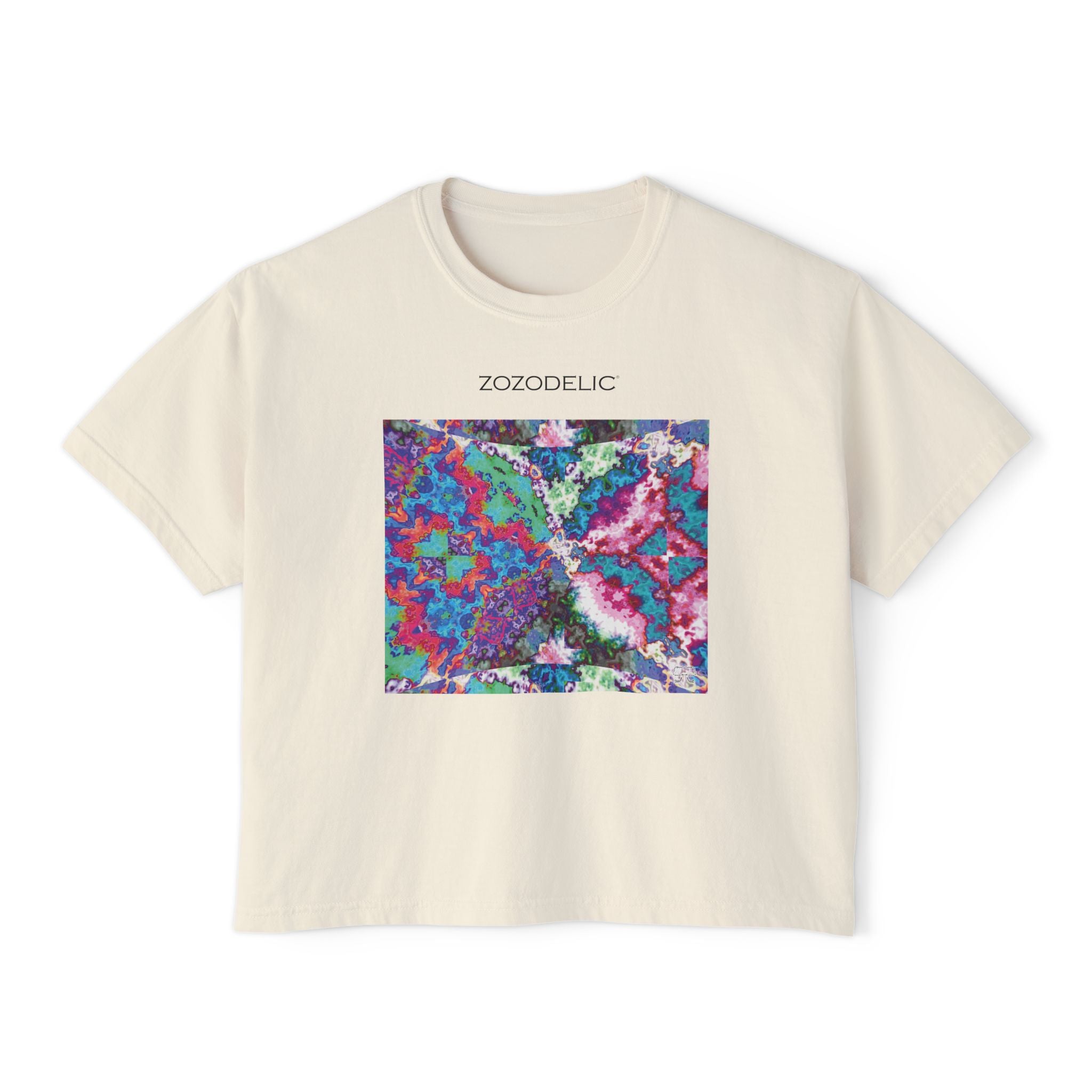 Woman's Box T-Shirt - Bone Candy