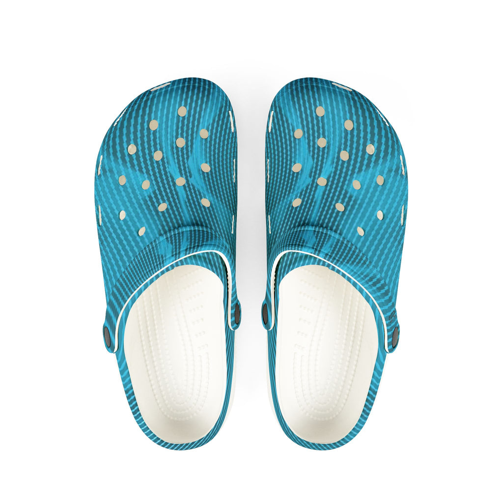 EVA Clogs — Sun Spots Blu