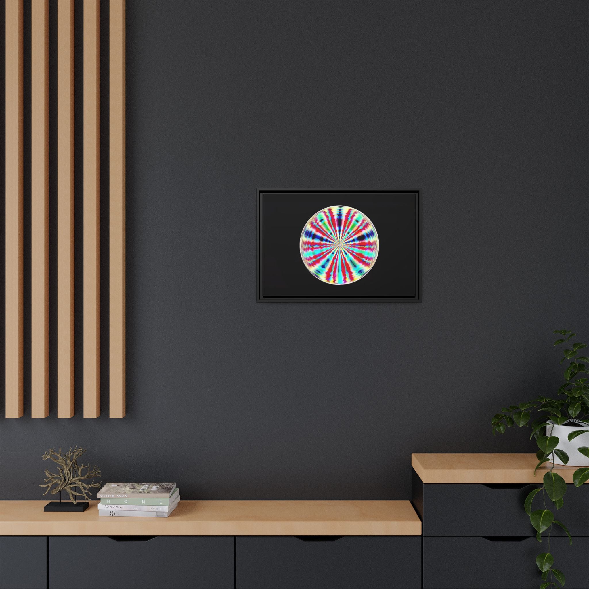 Framed Canvas Art — "Subterrainial"