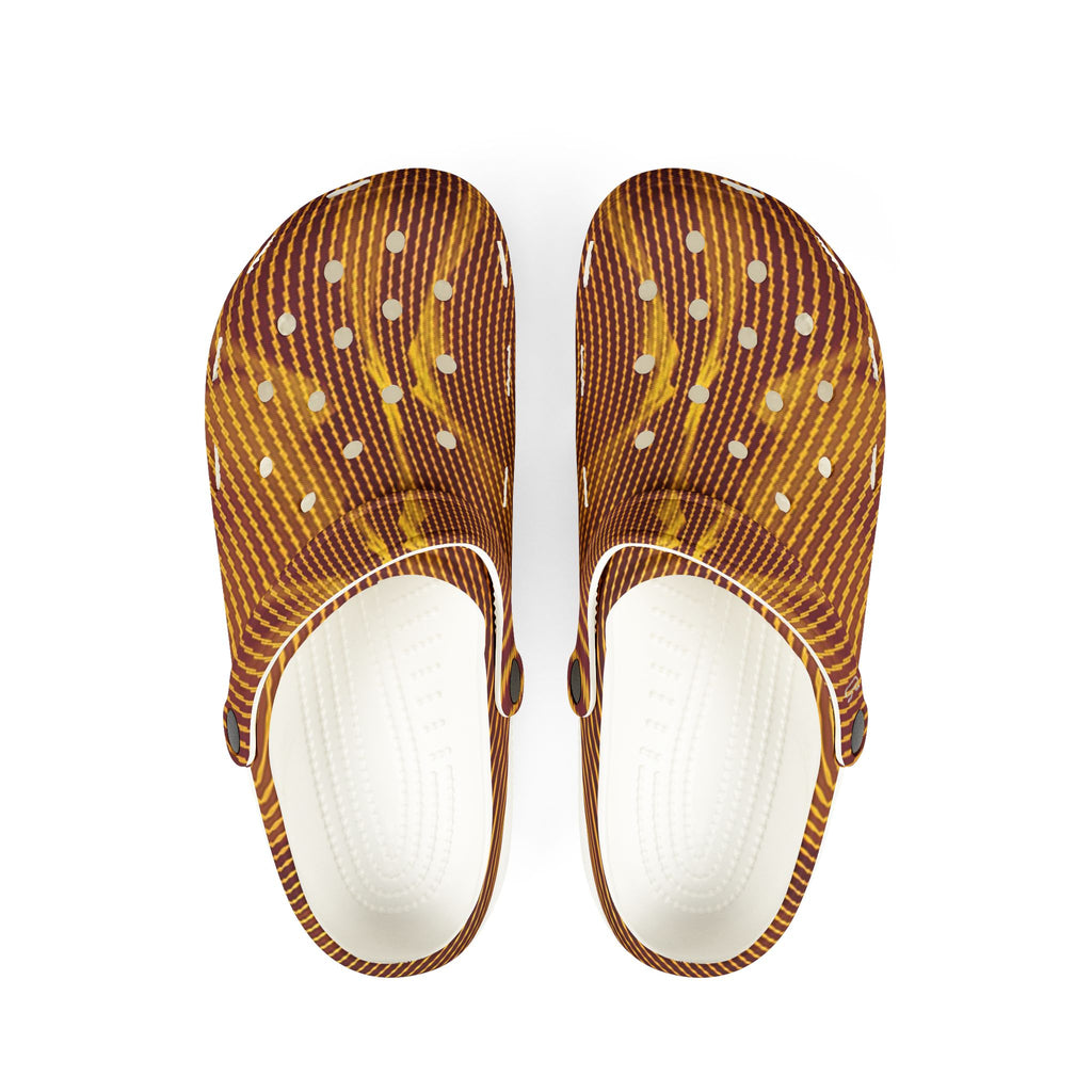 EVA Clogs — Sun Spots Golden