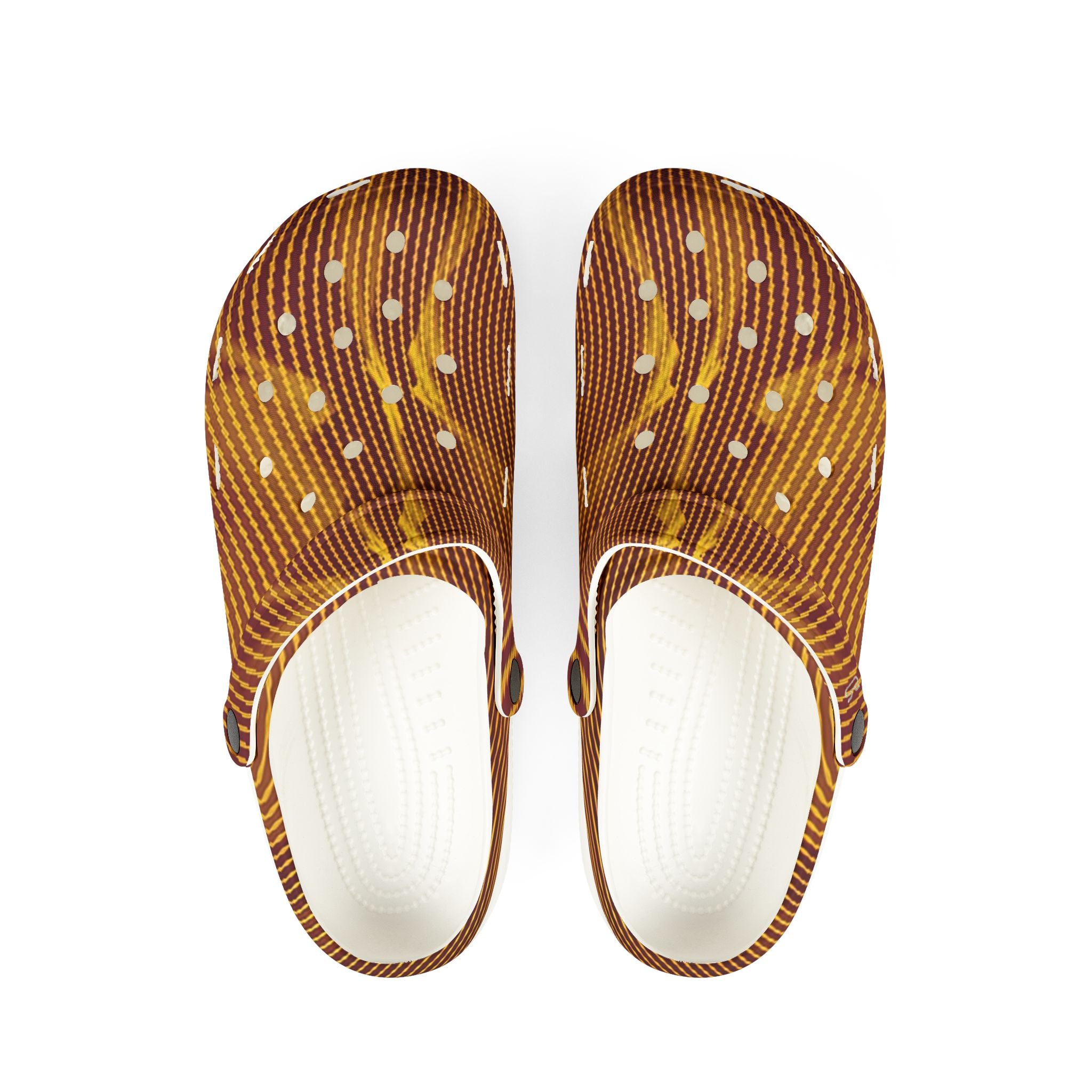 EVA Clogs — Sun Spots Golden