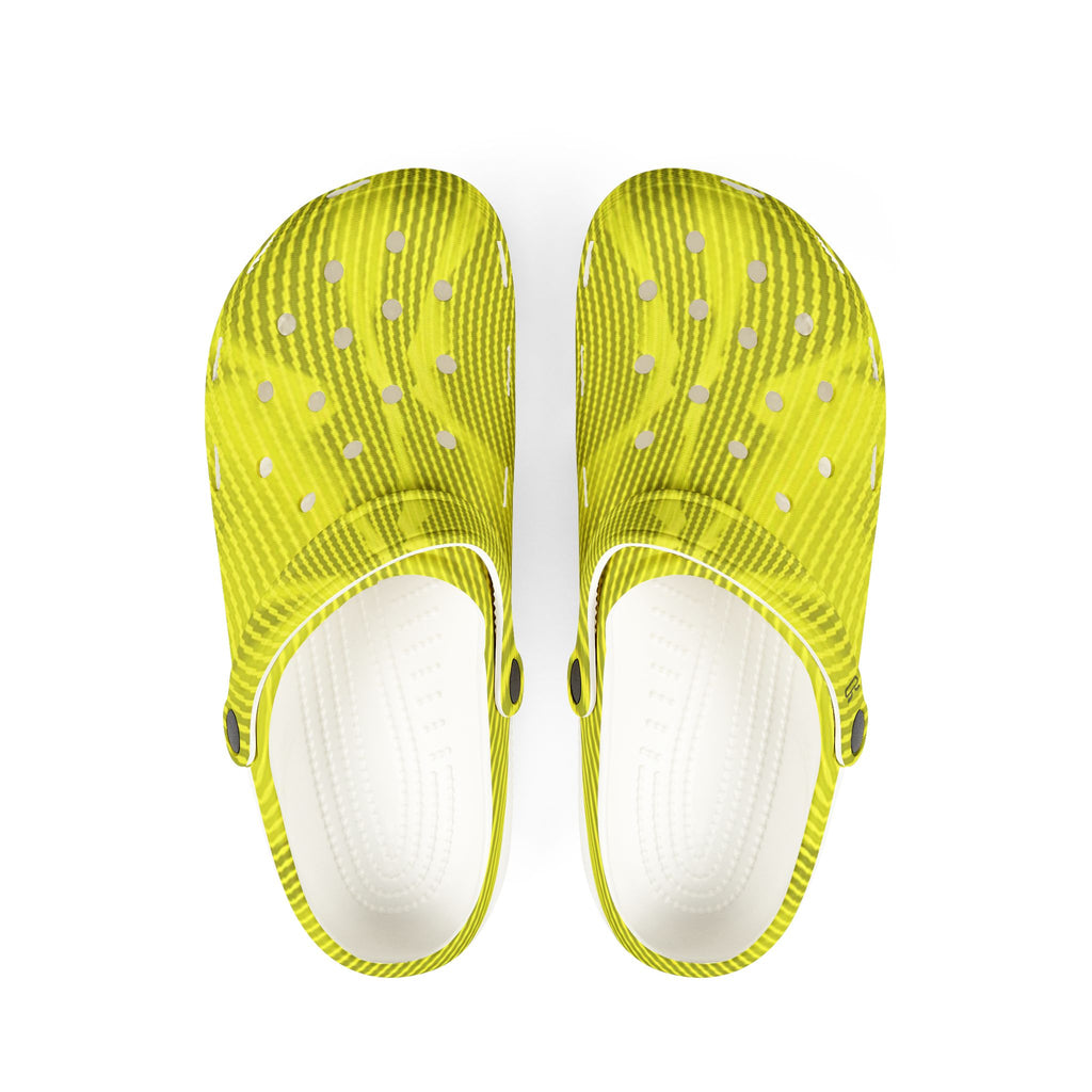EVA Clogs — Sun Spots Yellow