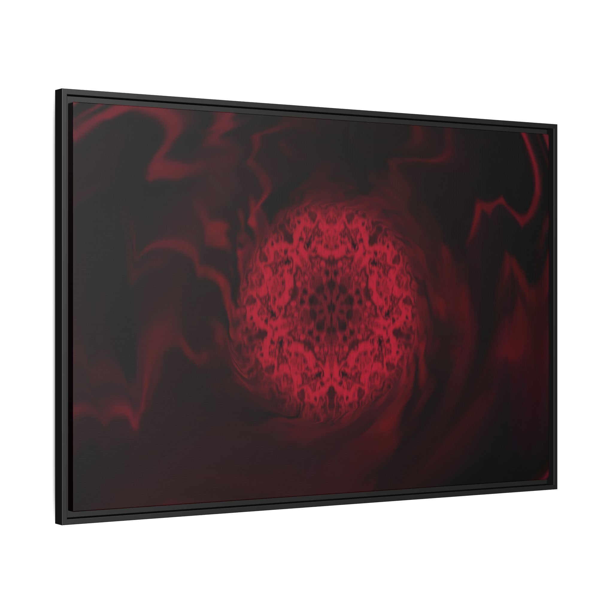 Framed Canvas Art — "Interlaced"