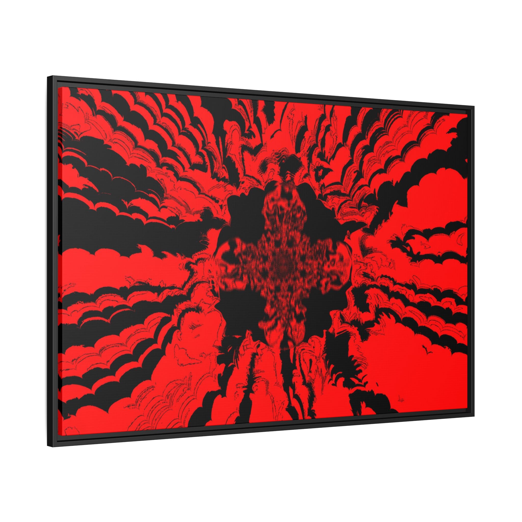 Framed Canvas Art — "Subcranial"