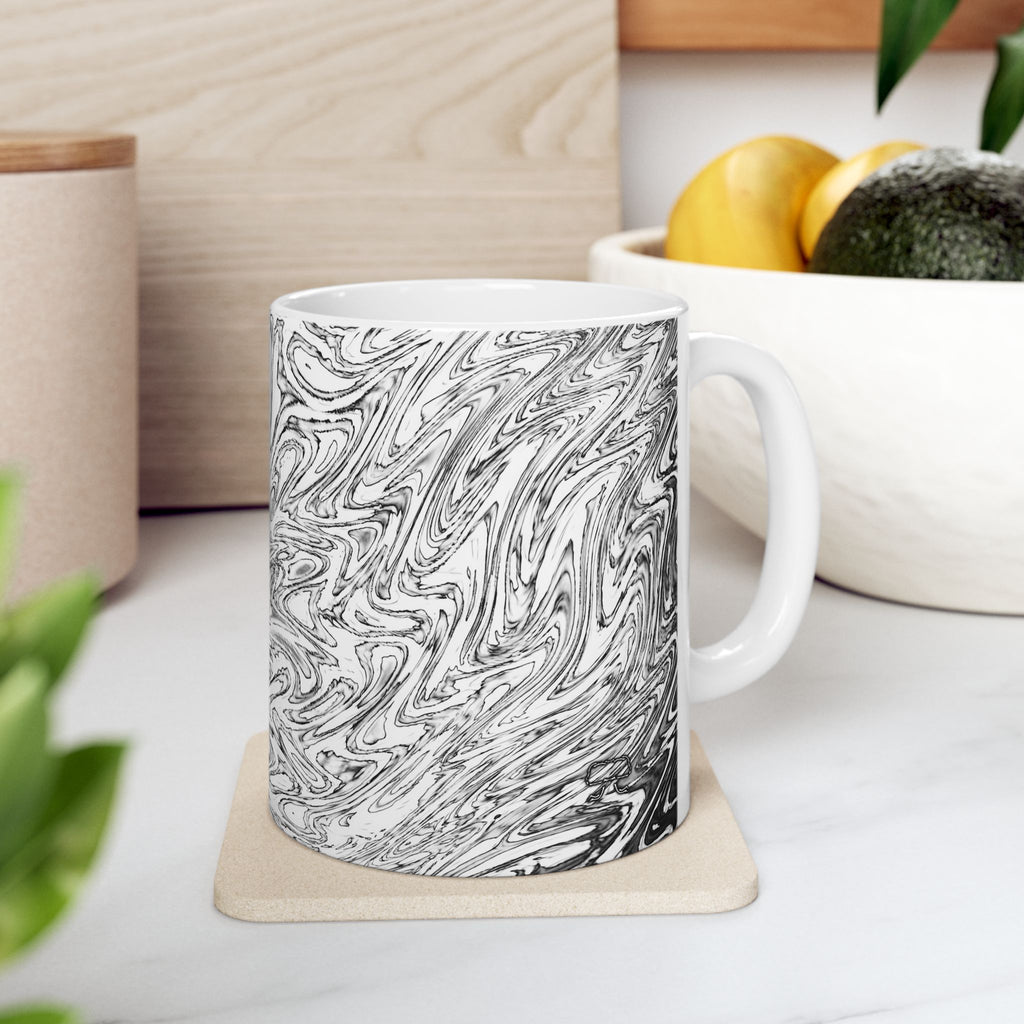 ZOZO Ceramic Mug - Hoops BW (11oz/15oz)