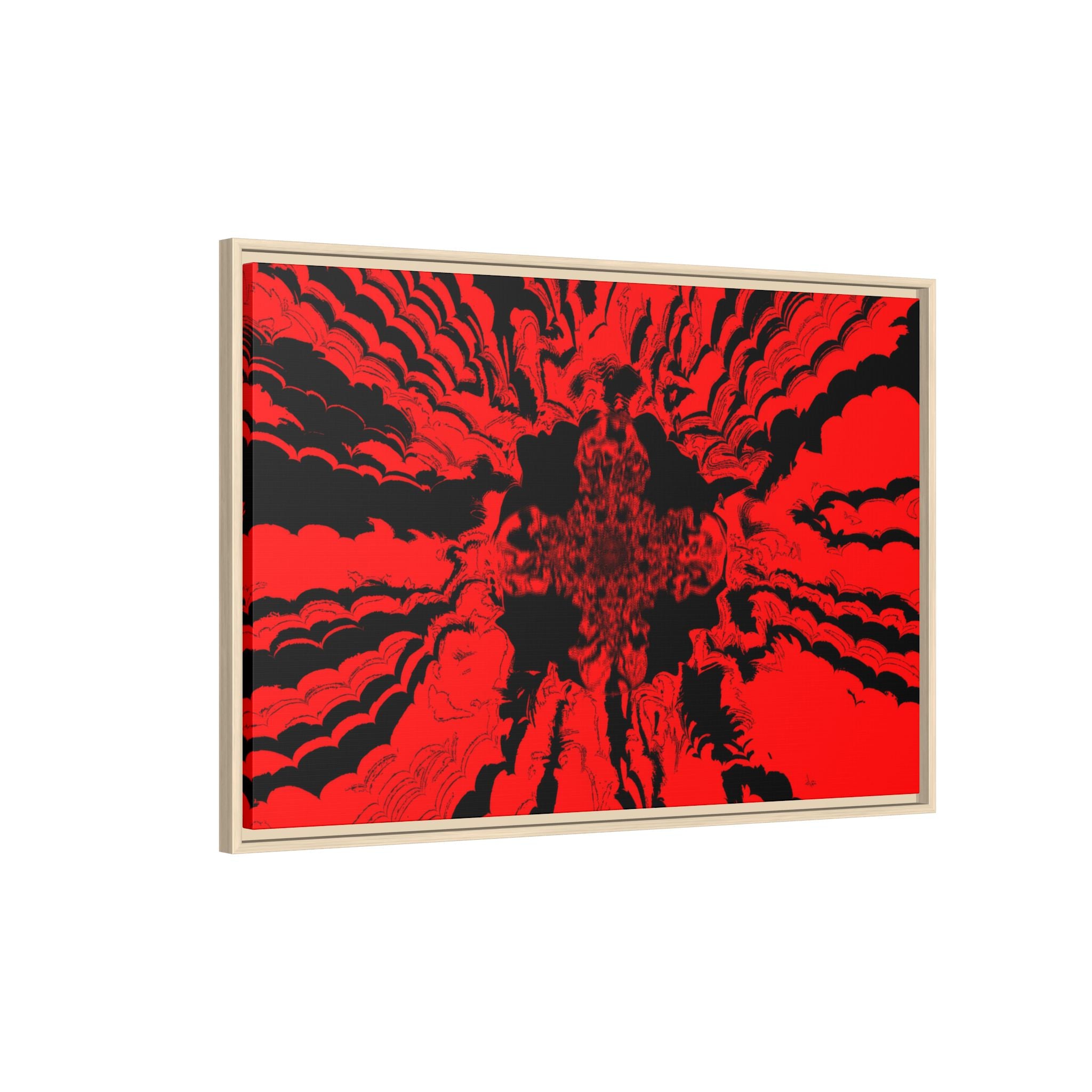 Framed Canvas Art — "Subcranial"