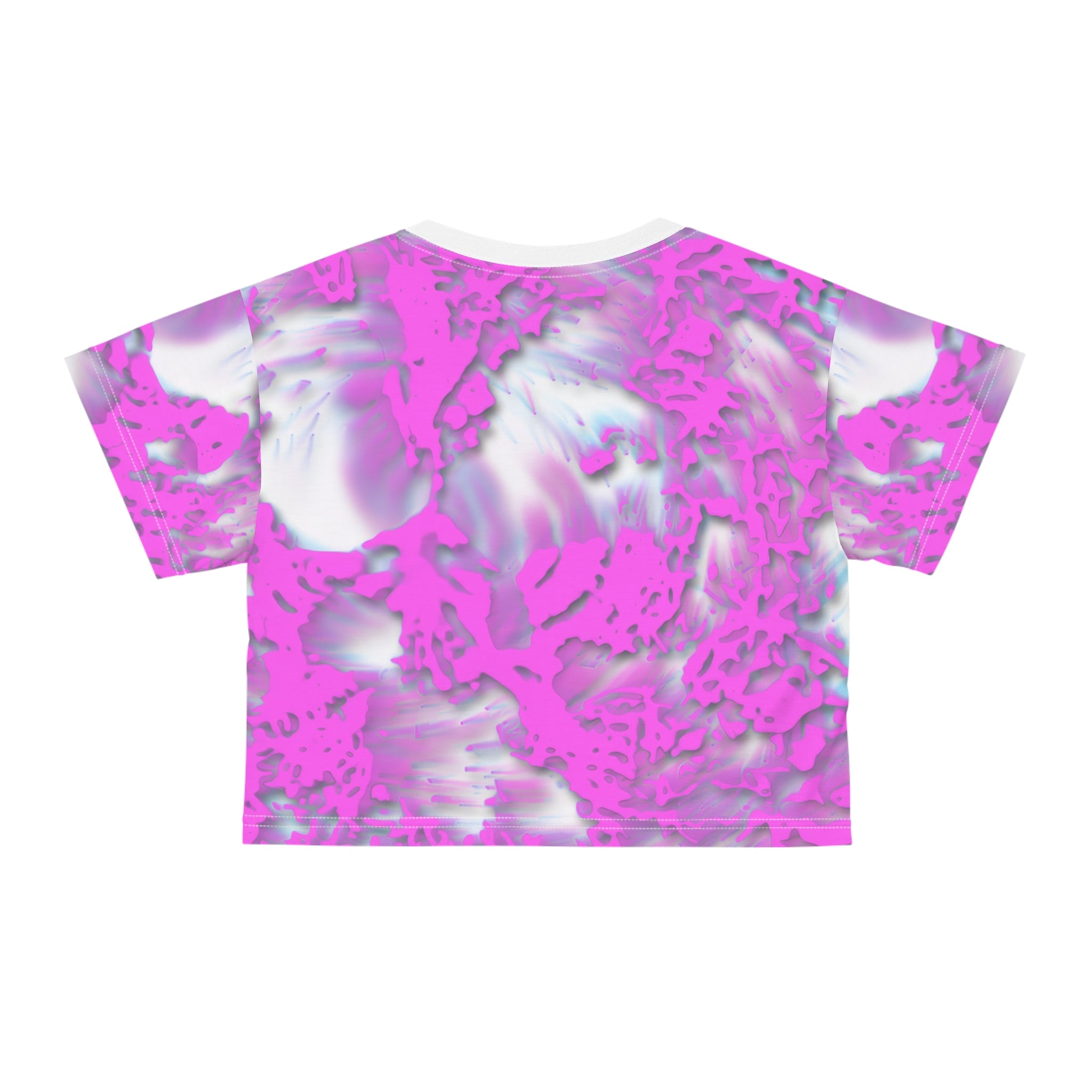 Crop Tee - Tracers Cotton Candy (AOP)