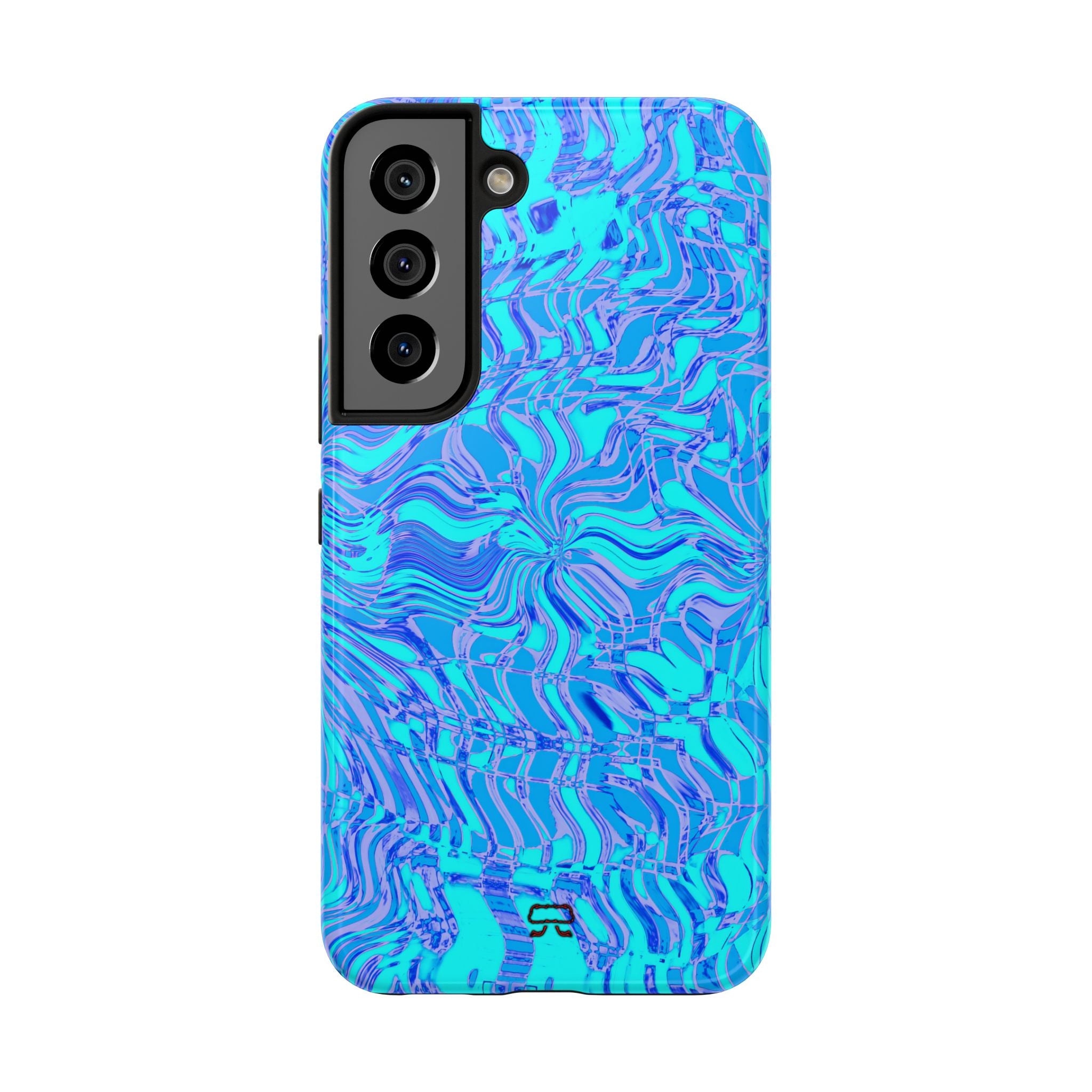 Samsung S21-S25 Tough Phone Case --- Fiesta Blu