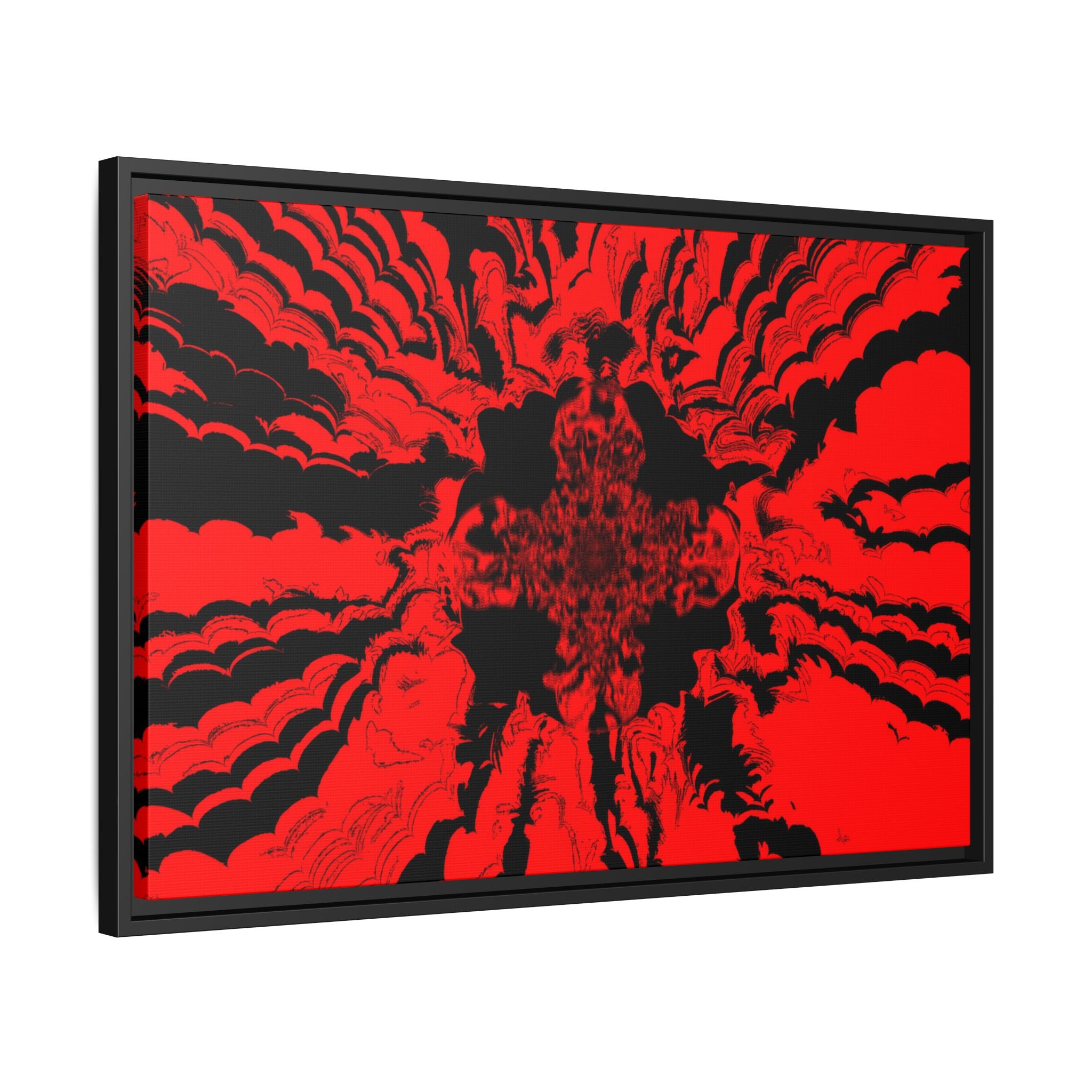 Framed Canvas Art — "Subcranial"