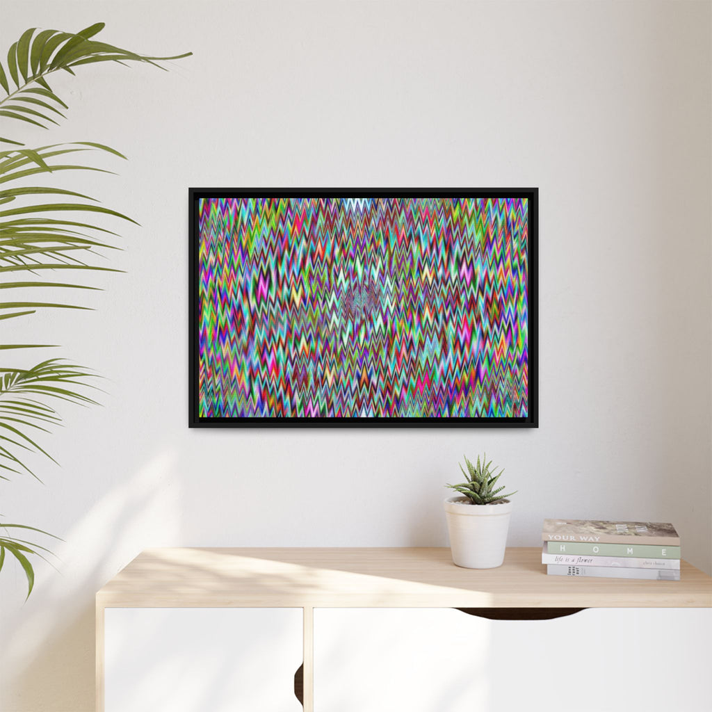 Framed Canvas Art — "GSK"