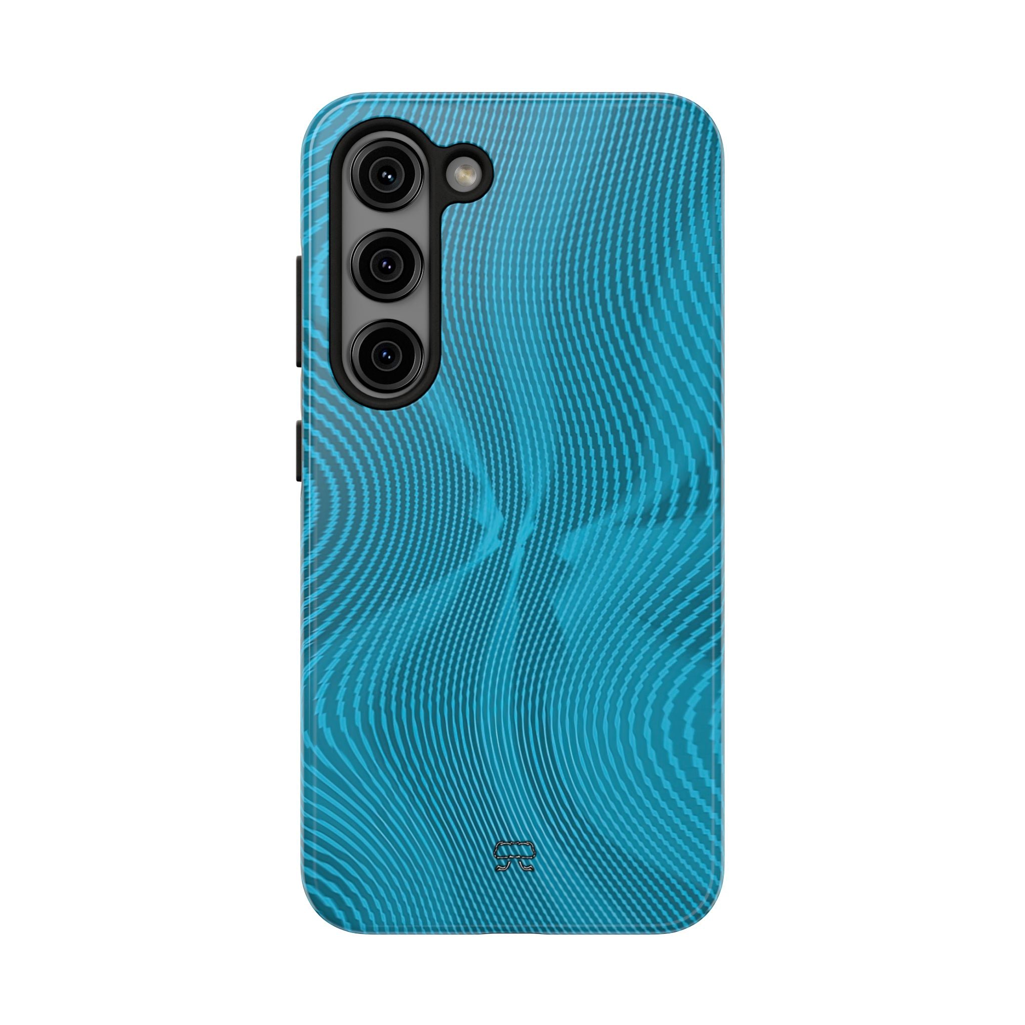 Samsung S21-S25 Tough Phone Case --- Sun Spots Blu