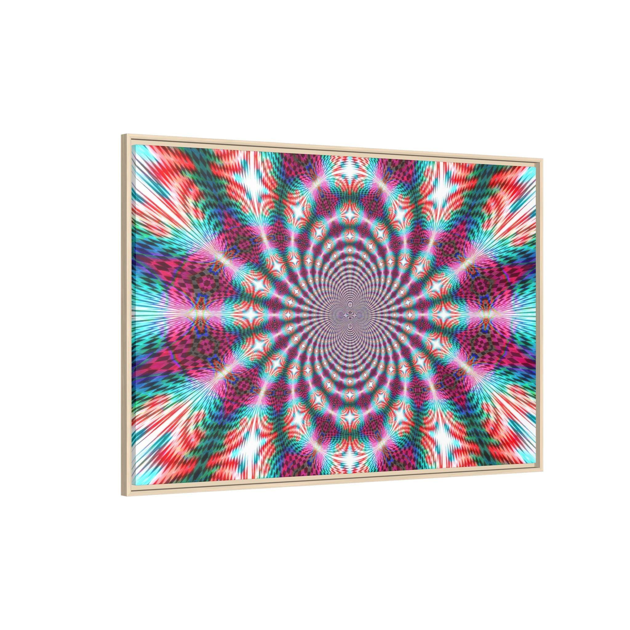 Framed Canvas Art — "QOV"