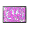 Framed Canvas Art - Tracers Cotton Candy