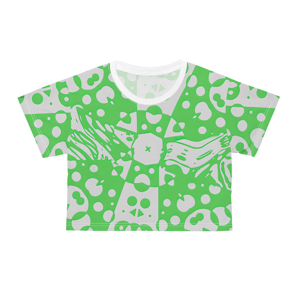 Crop Tee - Aztec G (AOP)