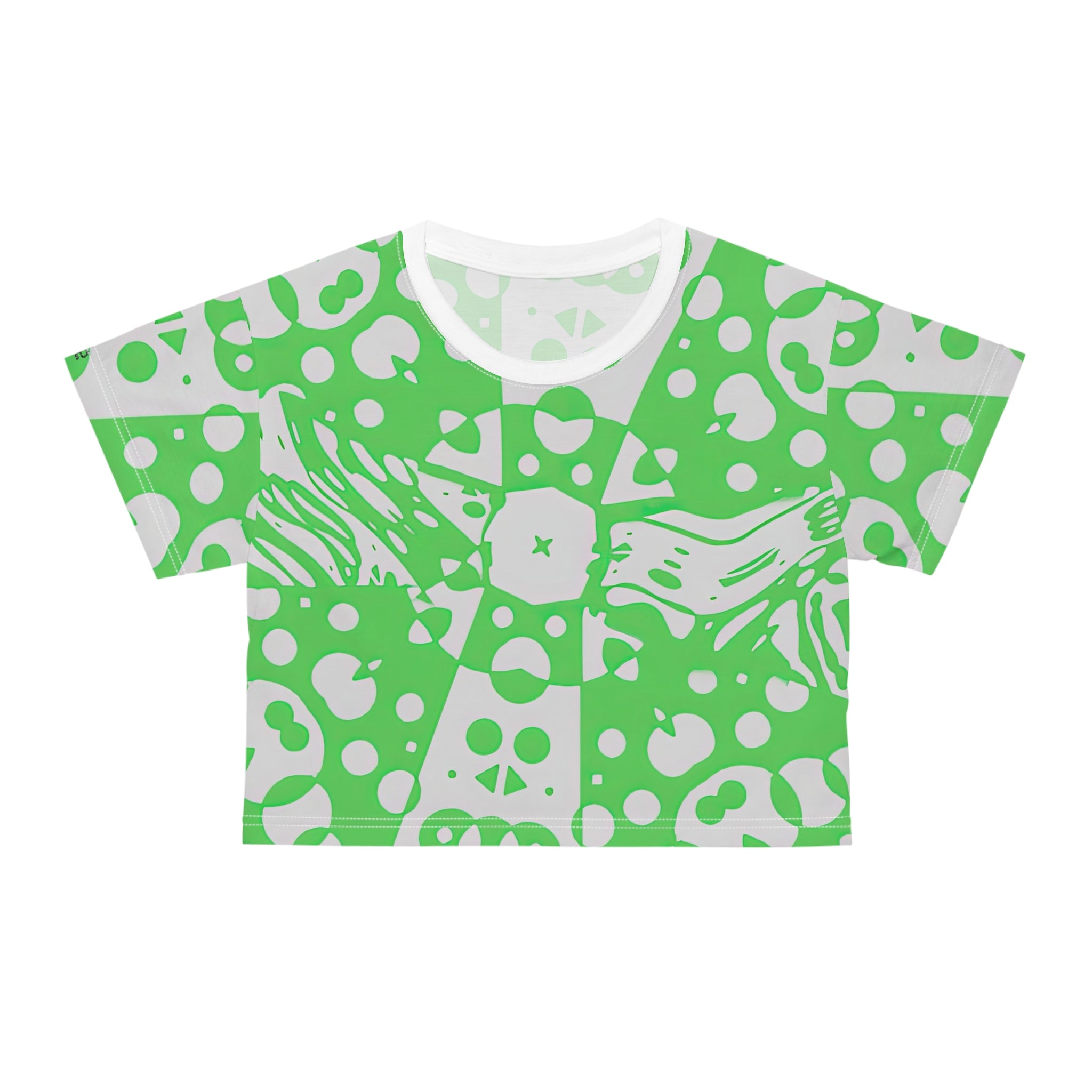 Crop Tee - Aztec G (AOP)
