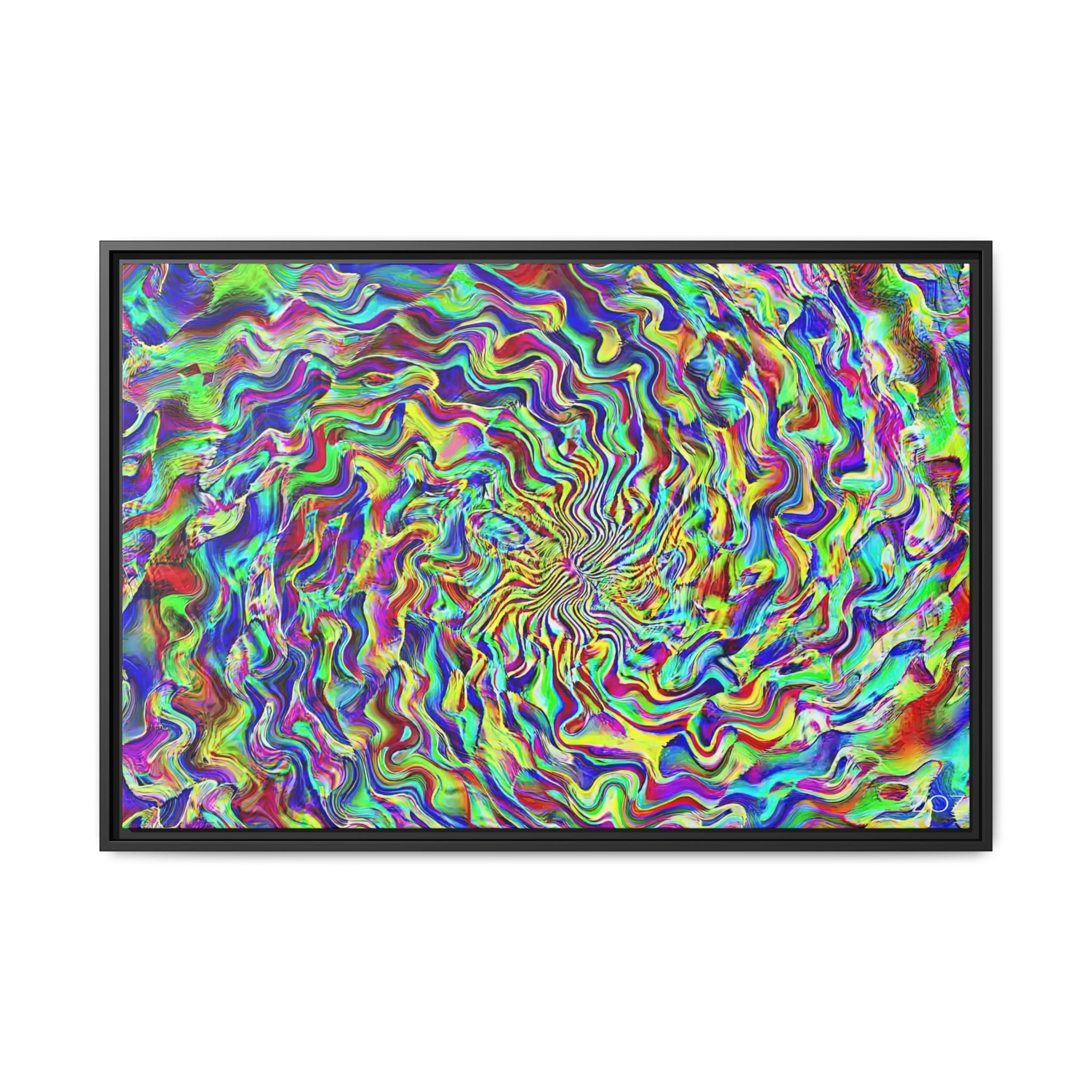 Framed Canvas Art — "Formulandscape"