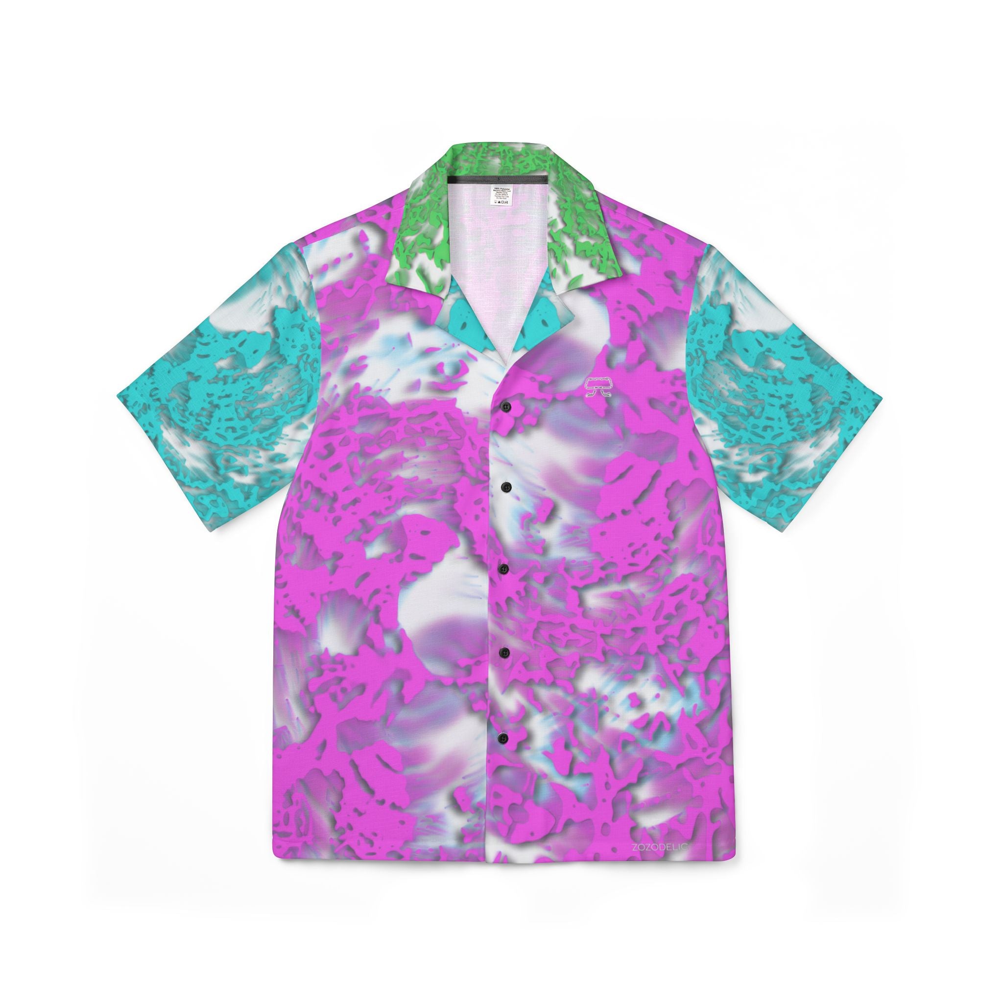 Hawaiian Shirt - Tracers Pink