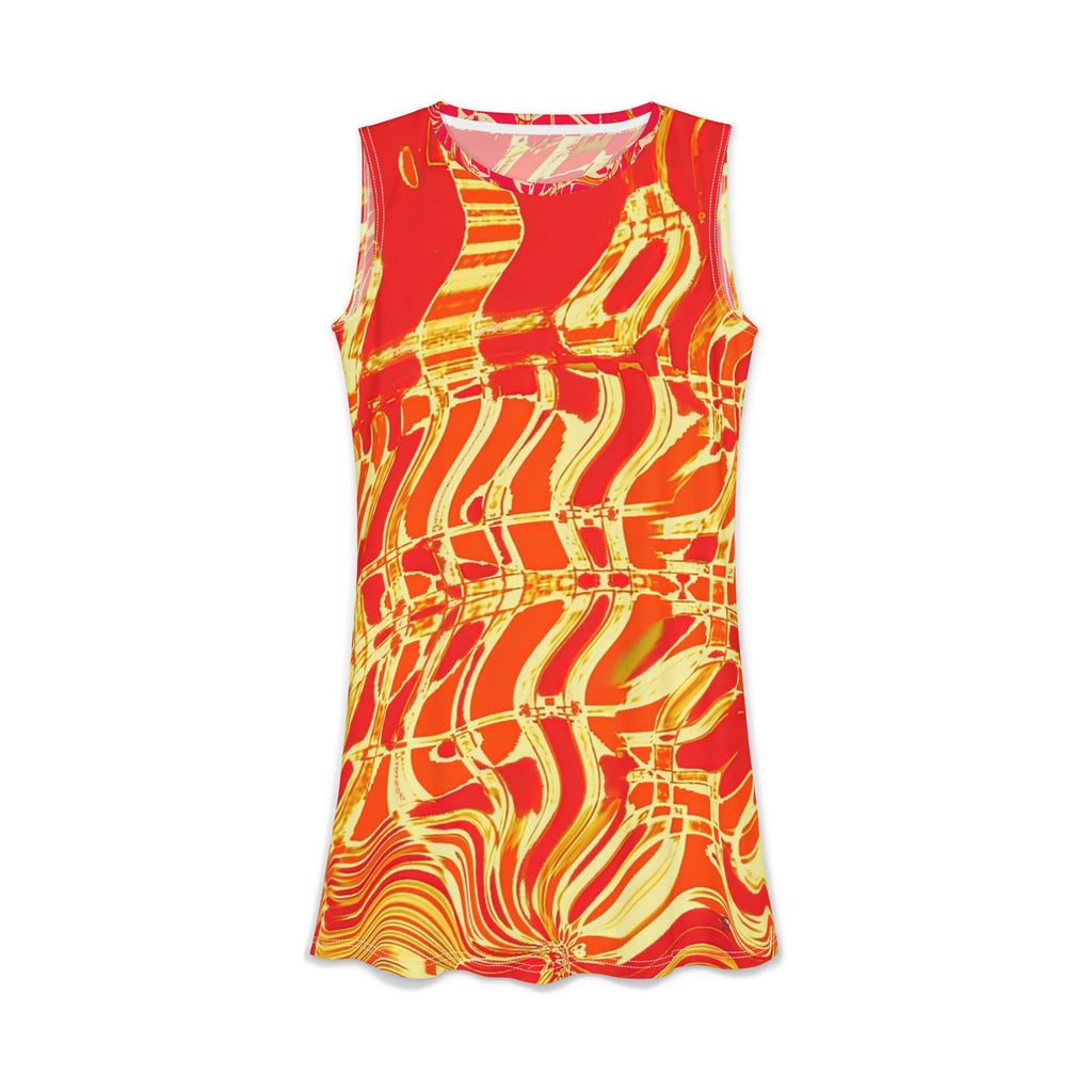 Women's Casual Dress – Fiesta Fire (AOP)