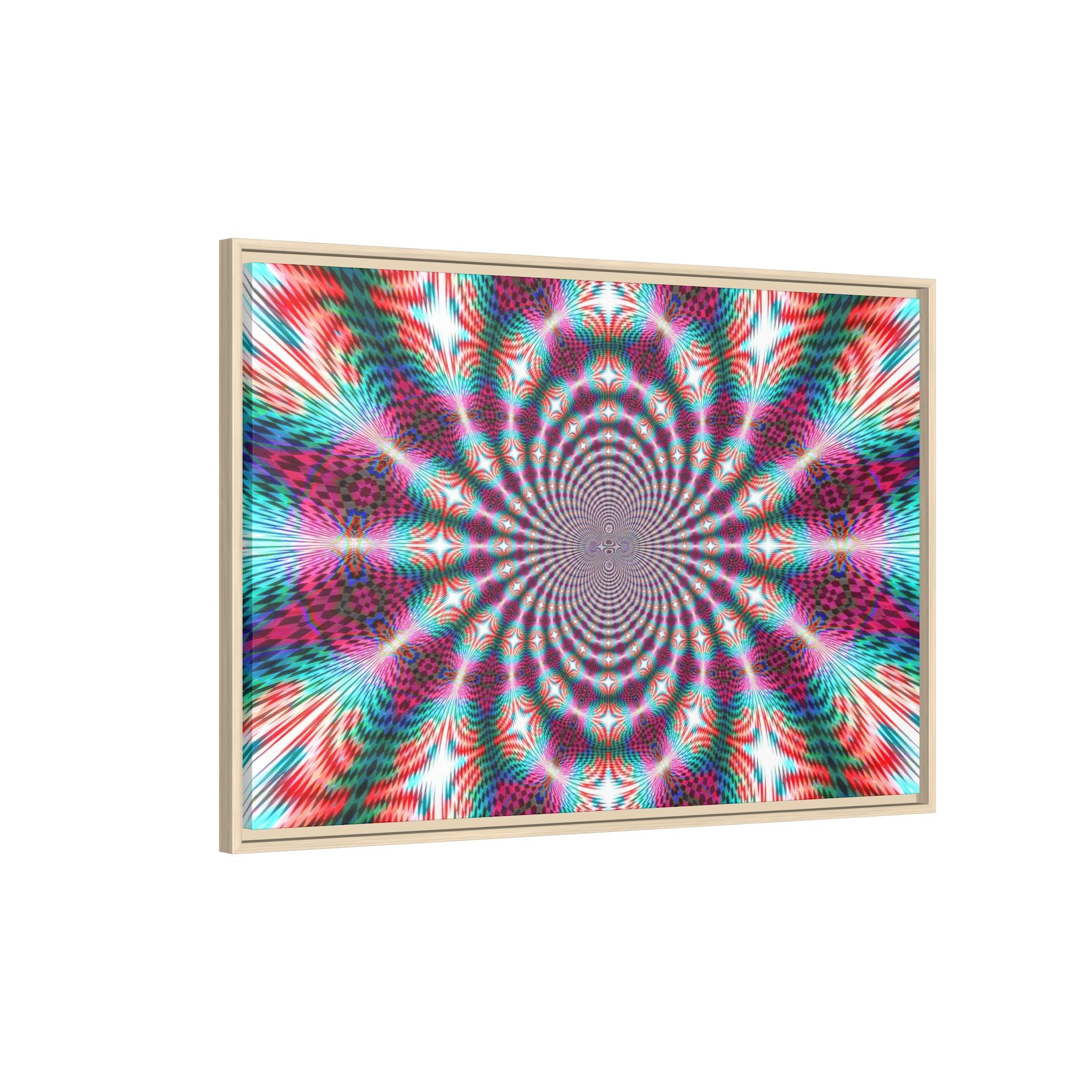 Framed Canvas Art — "QOV"