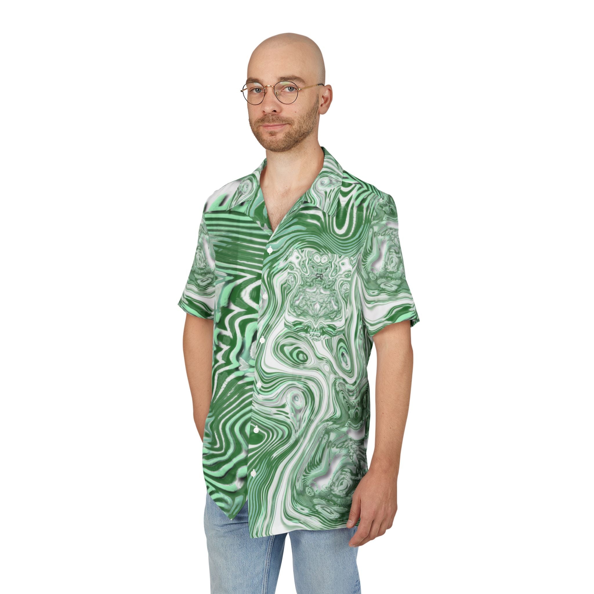 Hawaiian Shirt - Spirit Mint