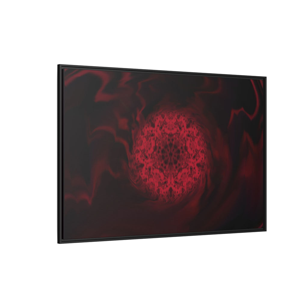 Framed Canvas Art — "Interlaced"