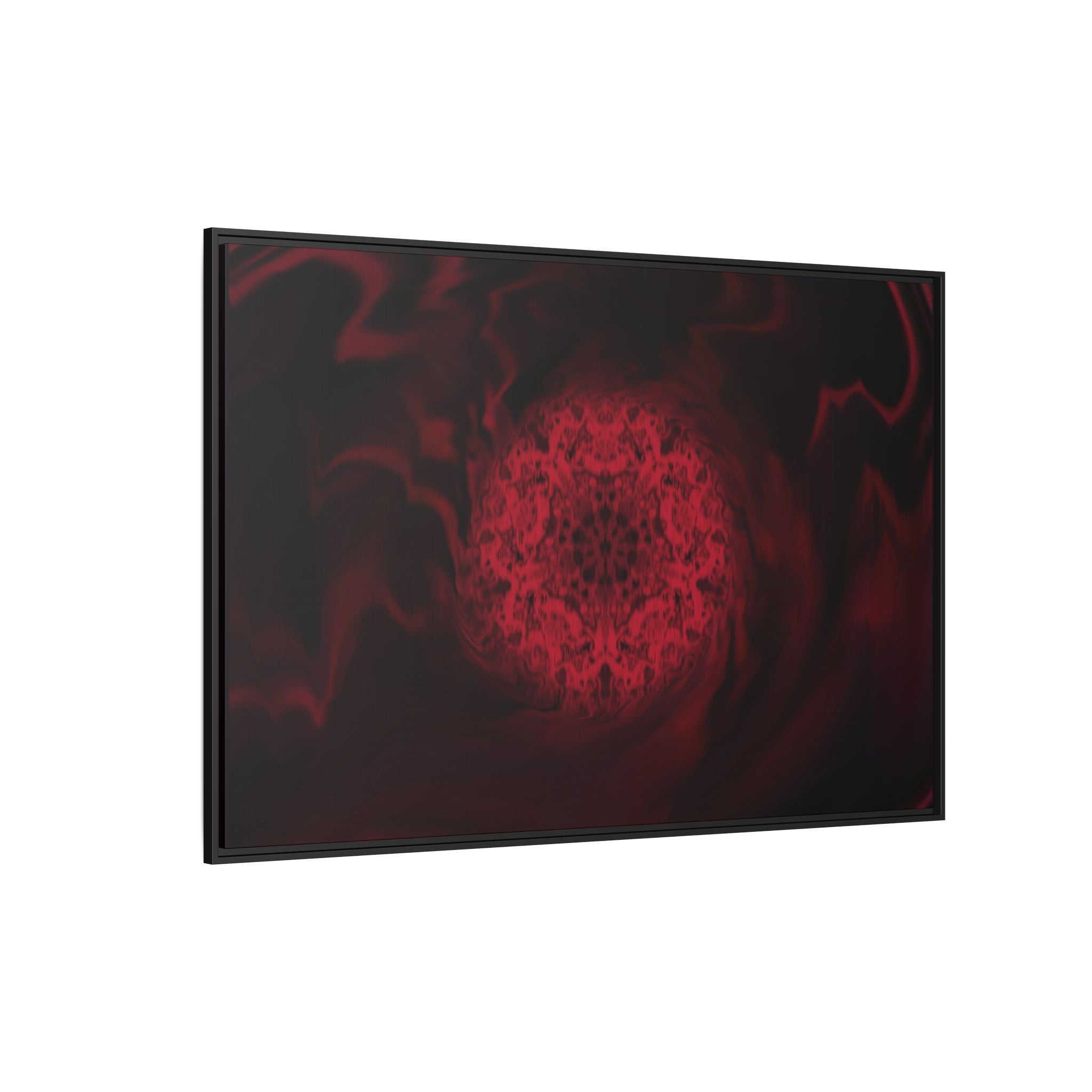 Framed Canvas Art — "Interlaced"