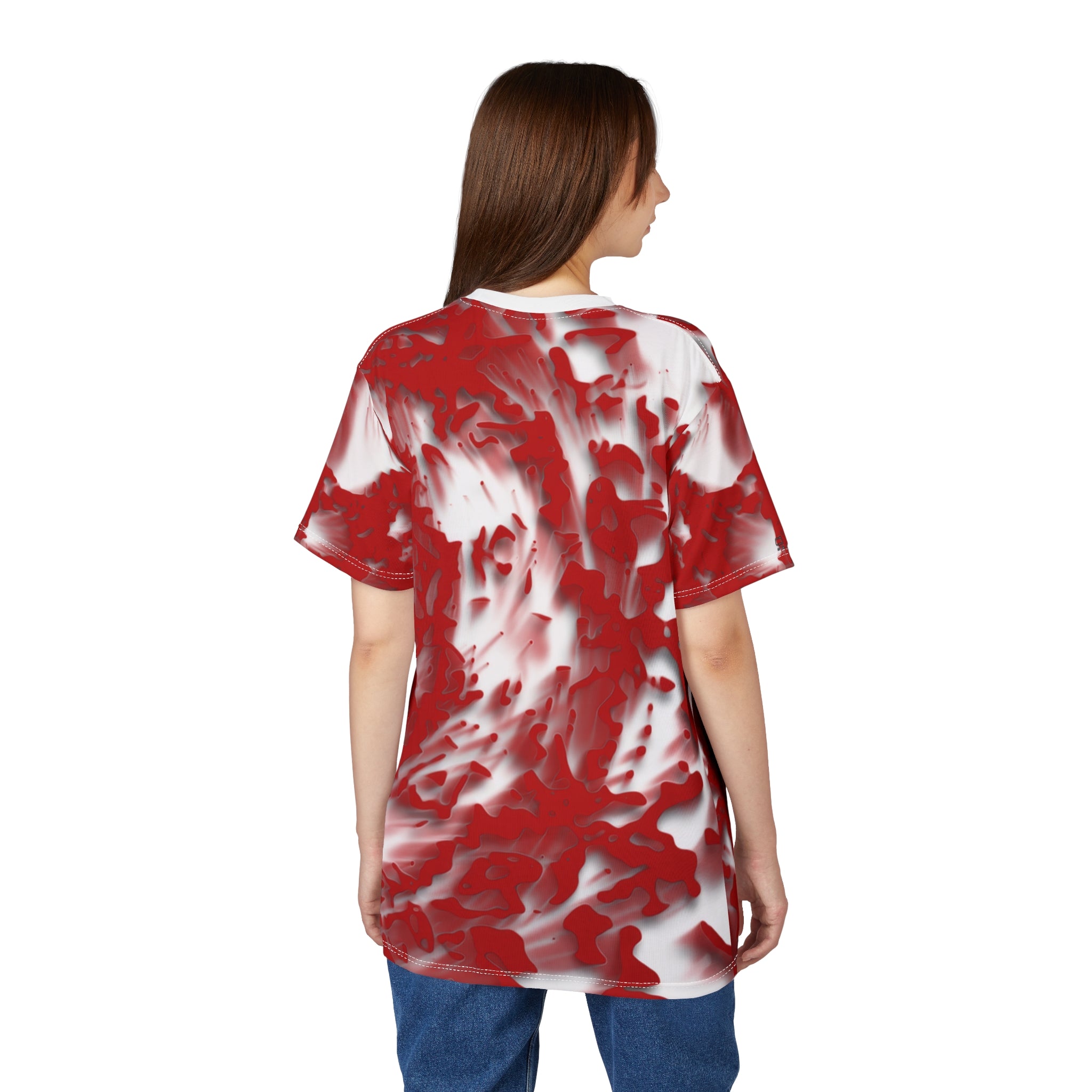 T-Shirt - Tracers Red (AOP)