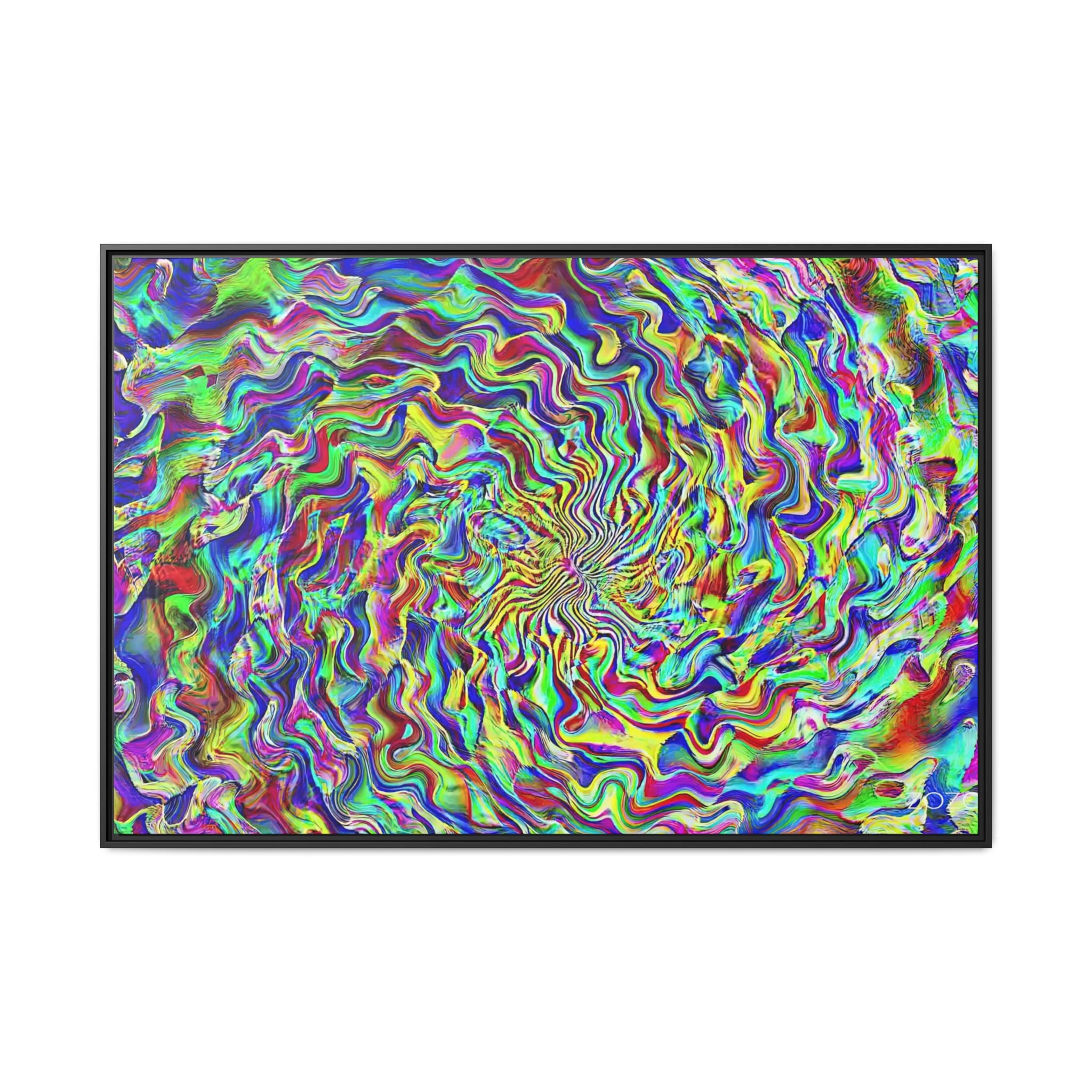 Framed Canvas Art — "Formulandscape"