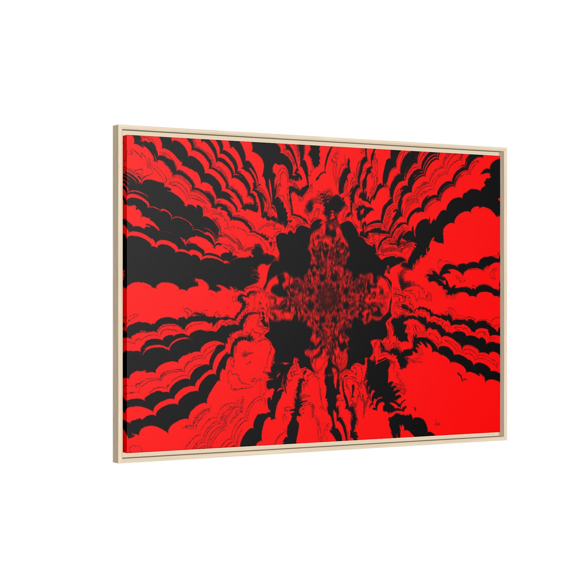 Framed Canvas Art — "Subcranial"