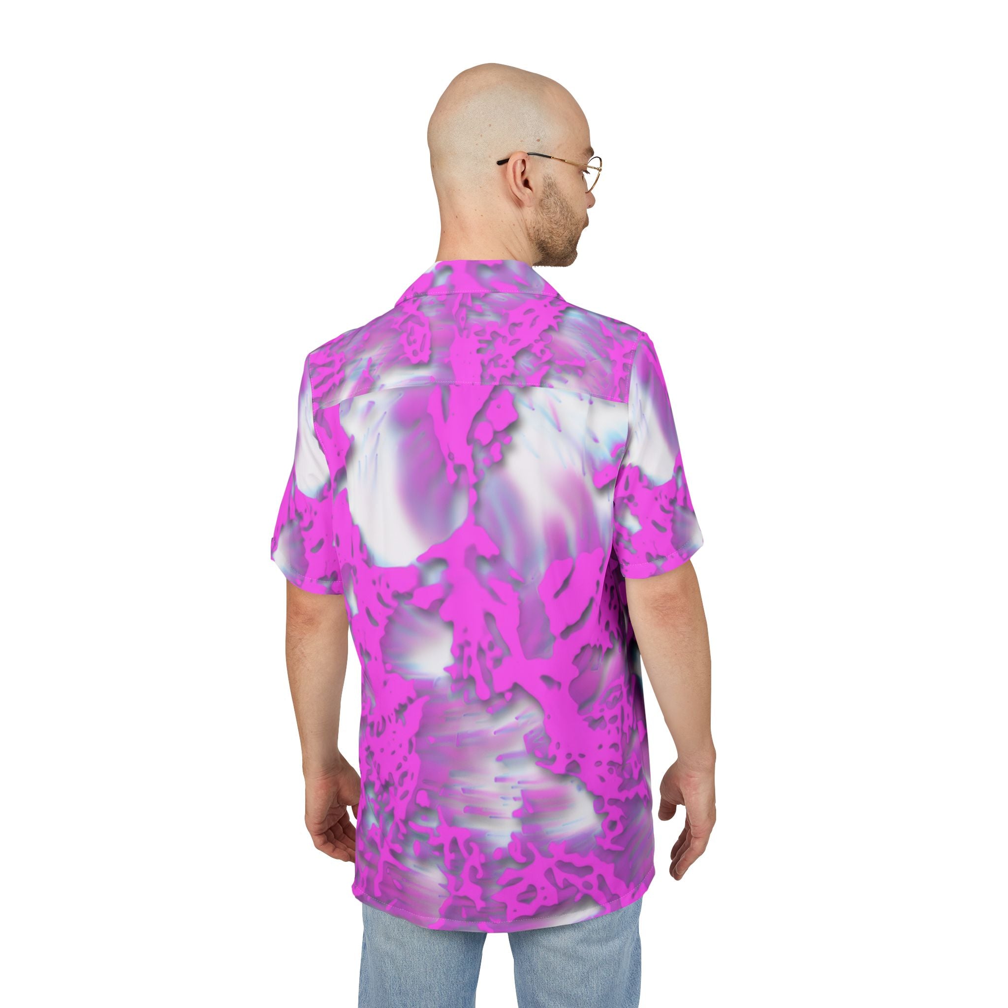 Hawaiian Shirt - Tracer Cotton Candy (AOP)