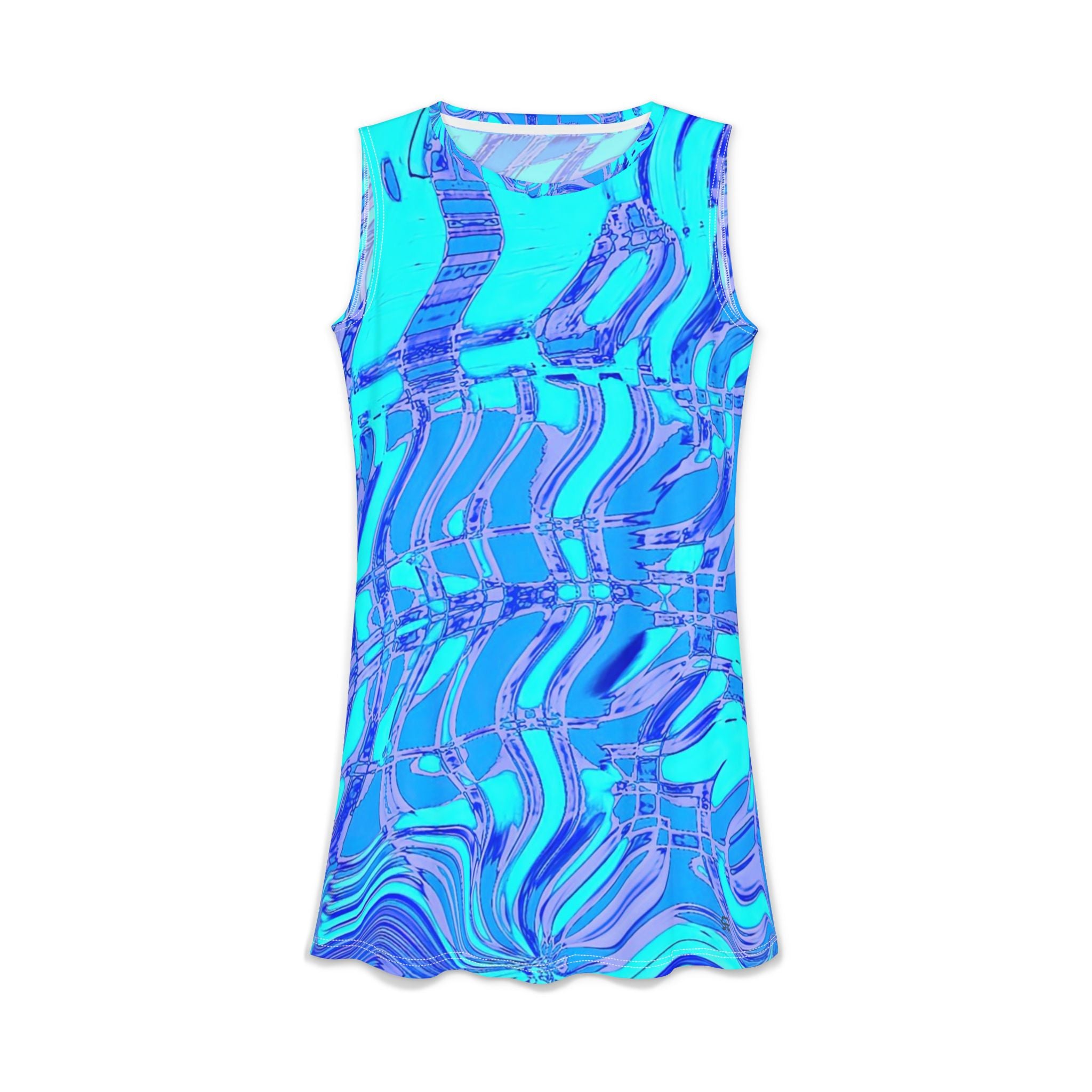Women's Casual Dress – Fiesta Blu (AOP)