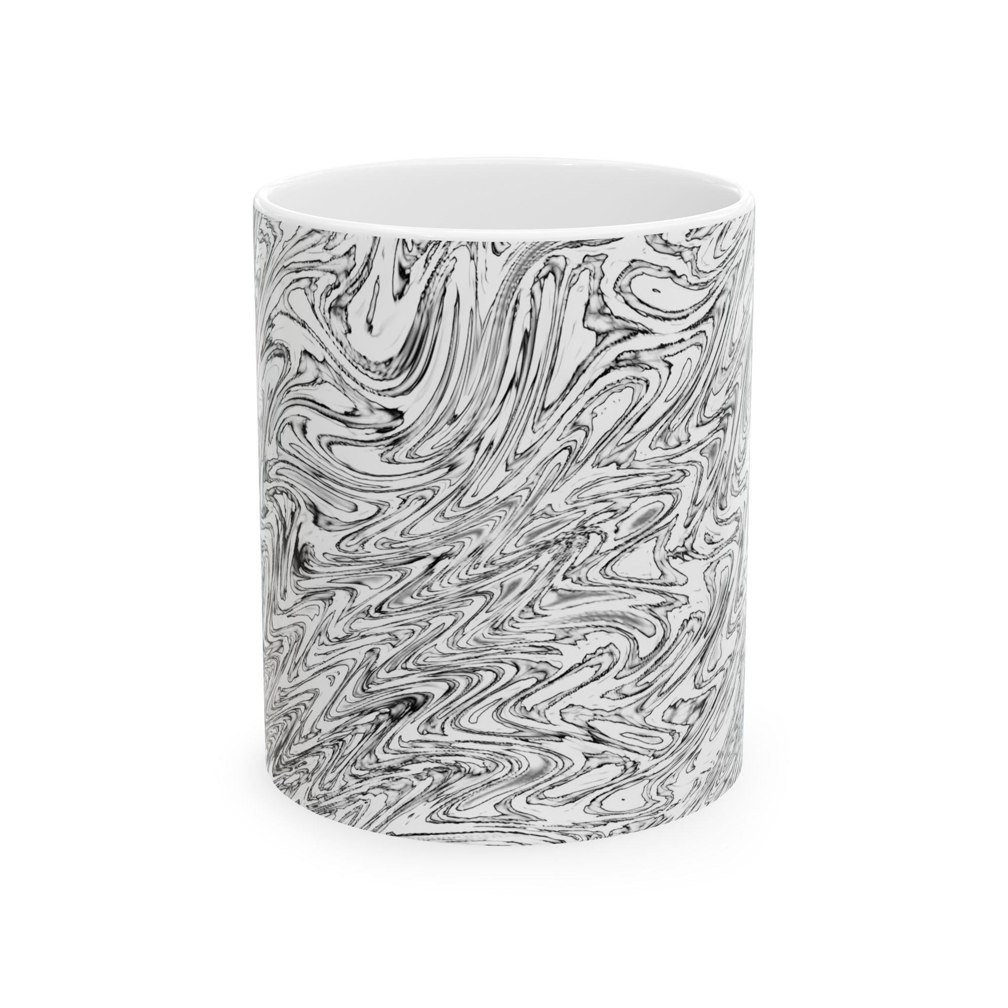 ZOZO Ceramic Mug - Hoops BW (11oz/15oz)