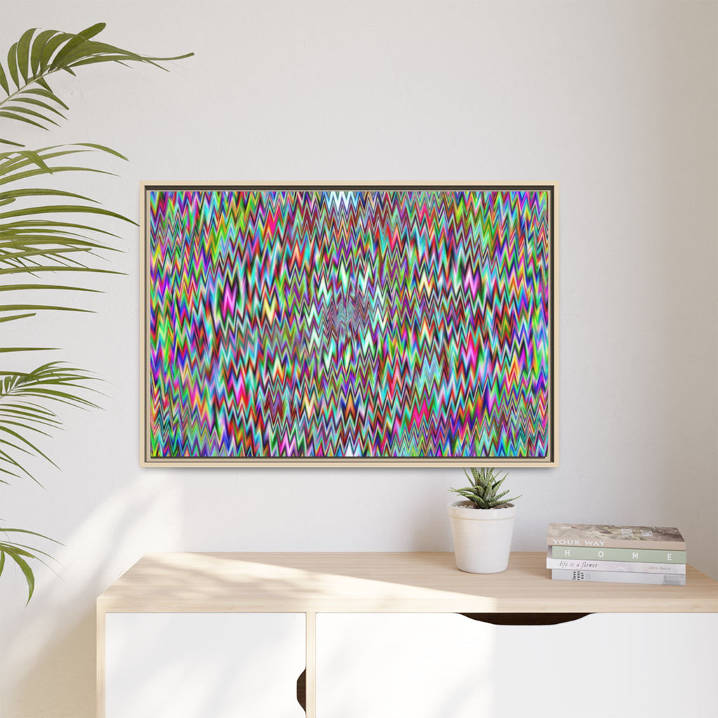 Framed Canvas Art — "GSK"