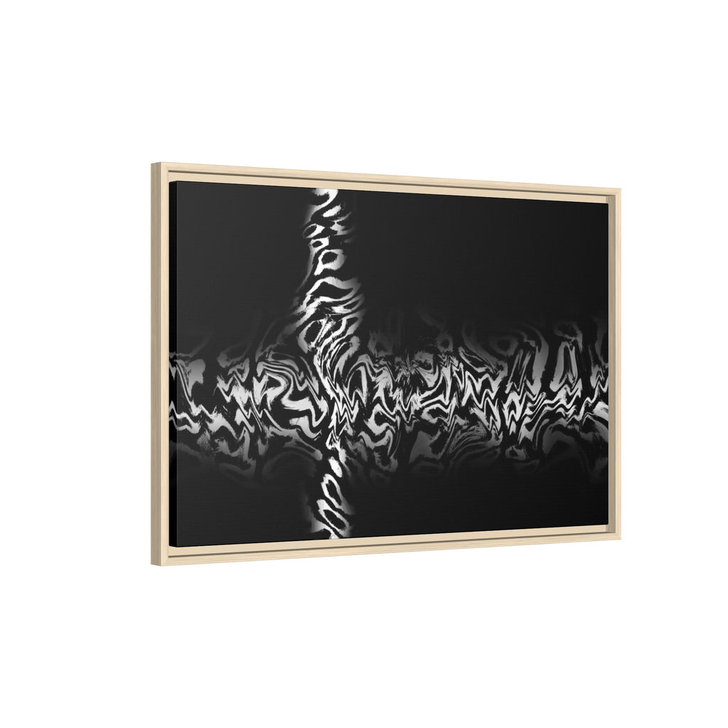 Framed Canvas Art — "Plasma"
