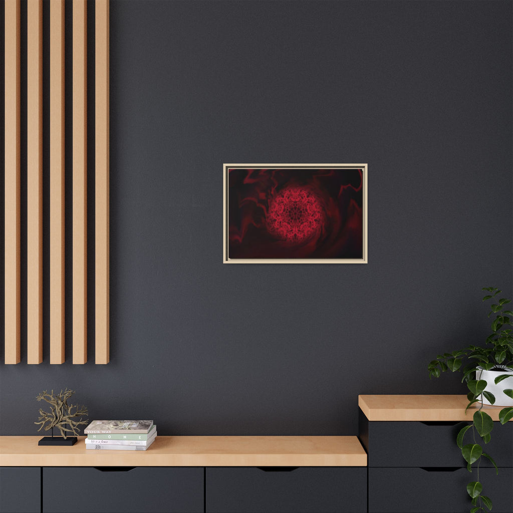 Framed Canvas Art — "Interlaced"