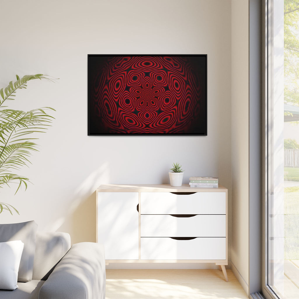 Framed Canvas Art — "Trepitorial"