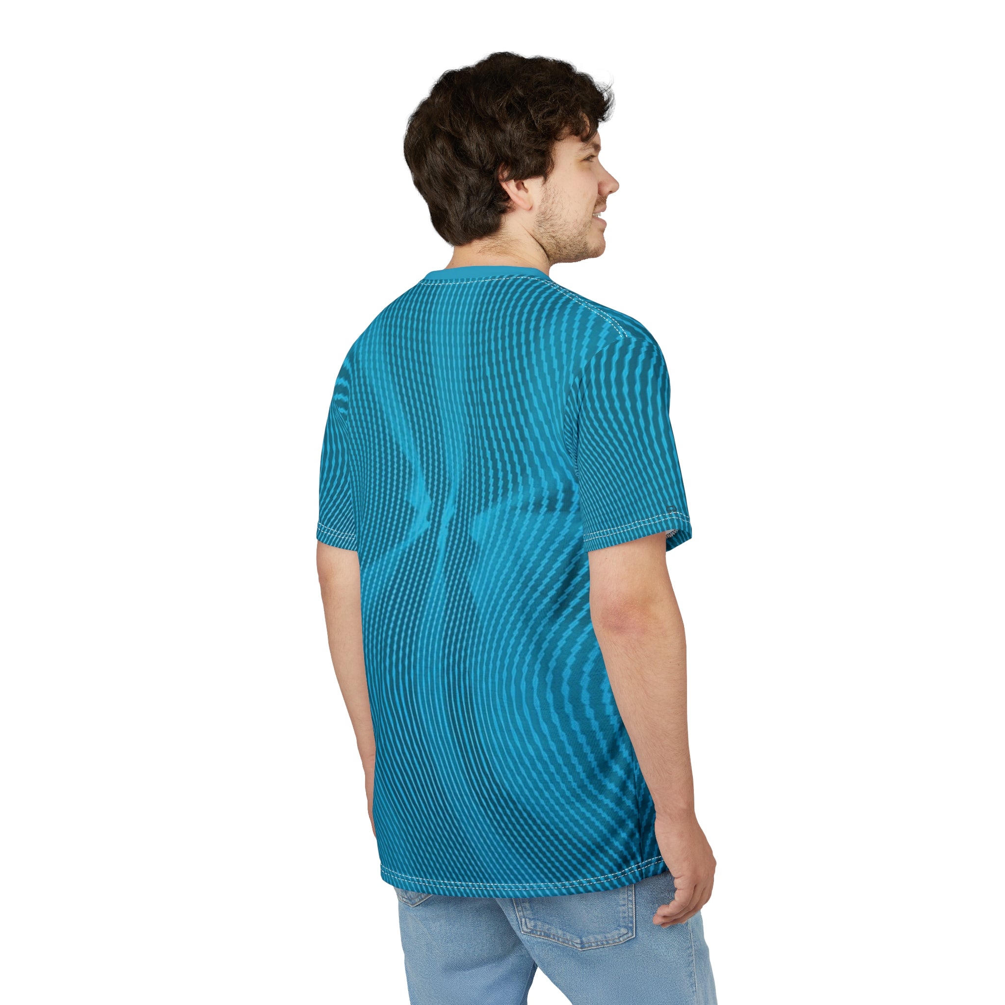 T-Shirt "Sun Spots Blu (AOP)