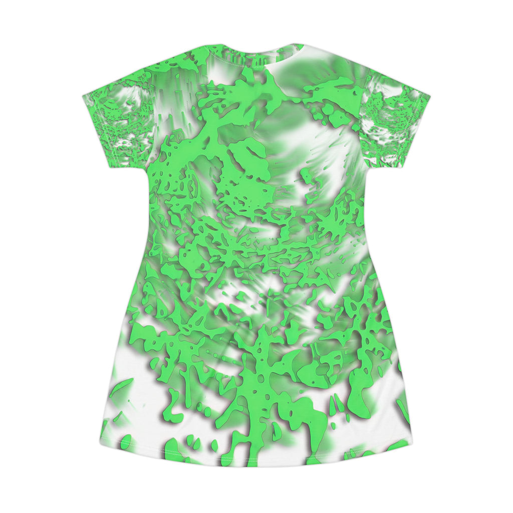 T-Shirt Dress - Tracers Green