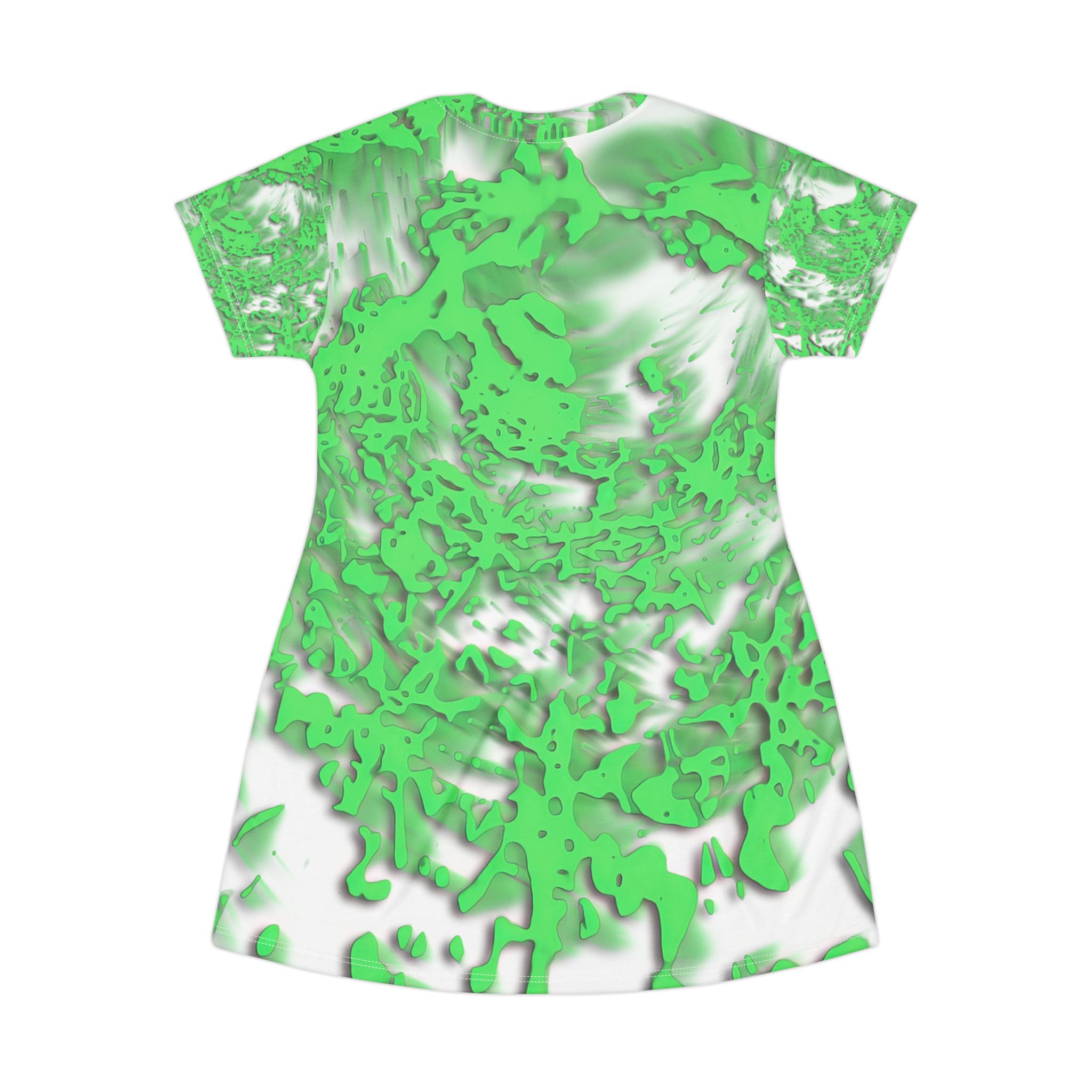 T-Shirt Dress - Tracers Green