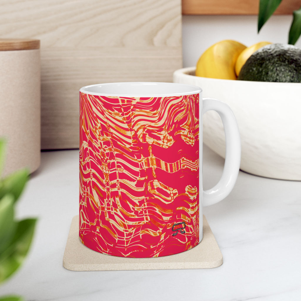 ZOZO Ceramic Mug - Fiesta Flame (11oz/15oz)