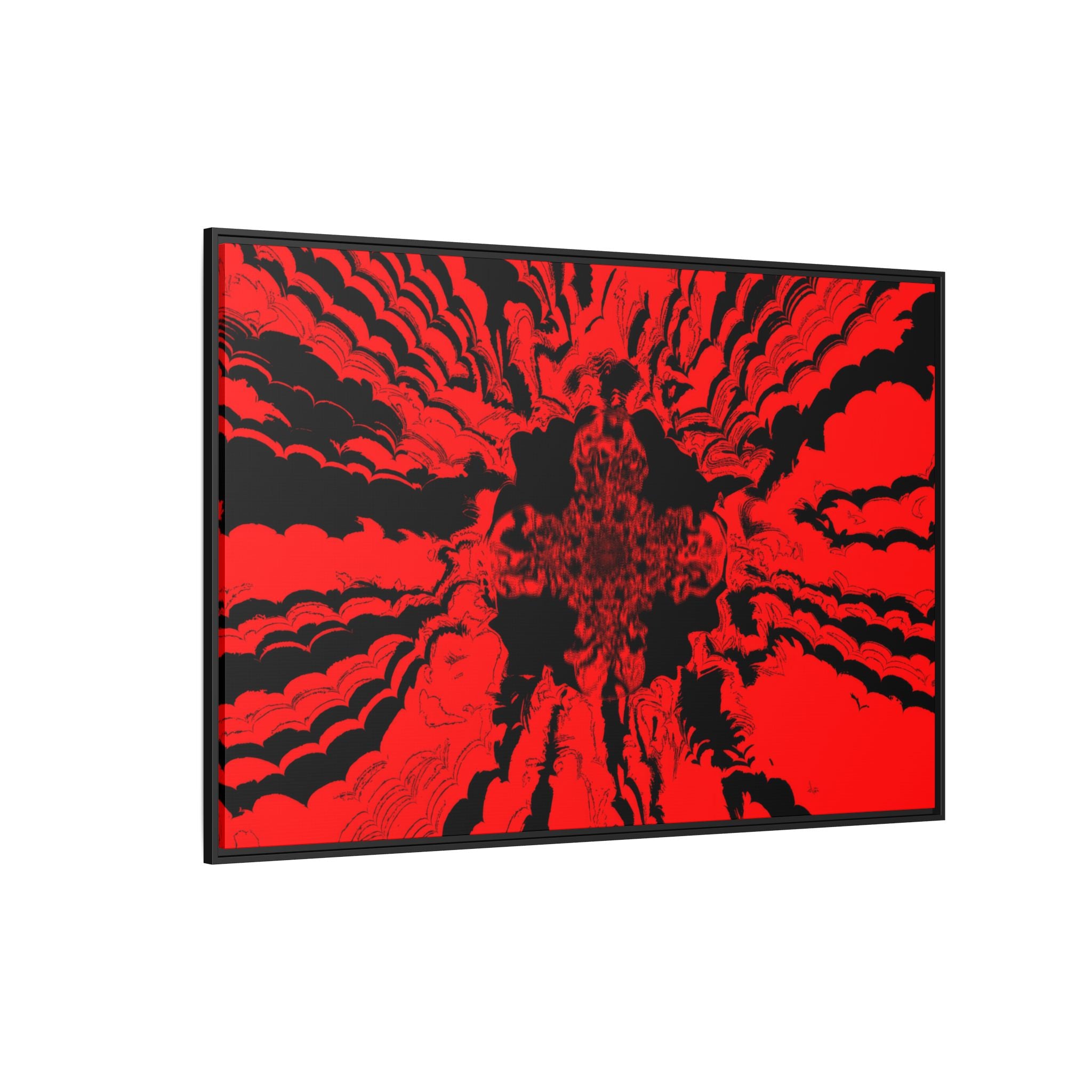 Framed Canvas Art — "Subcranial"