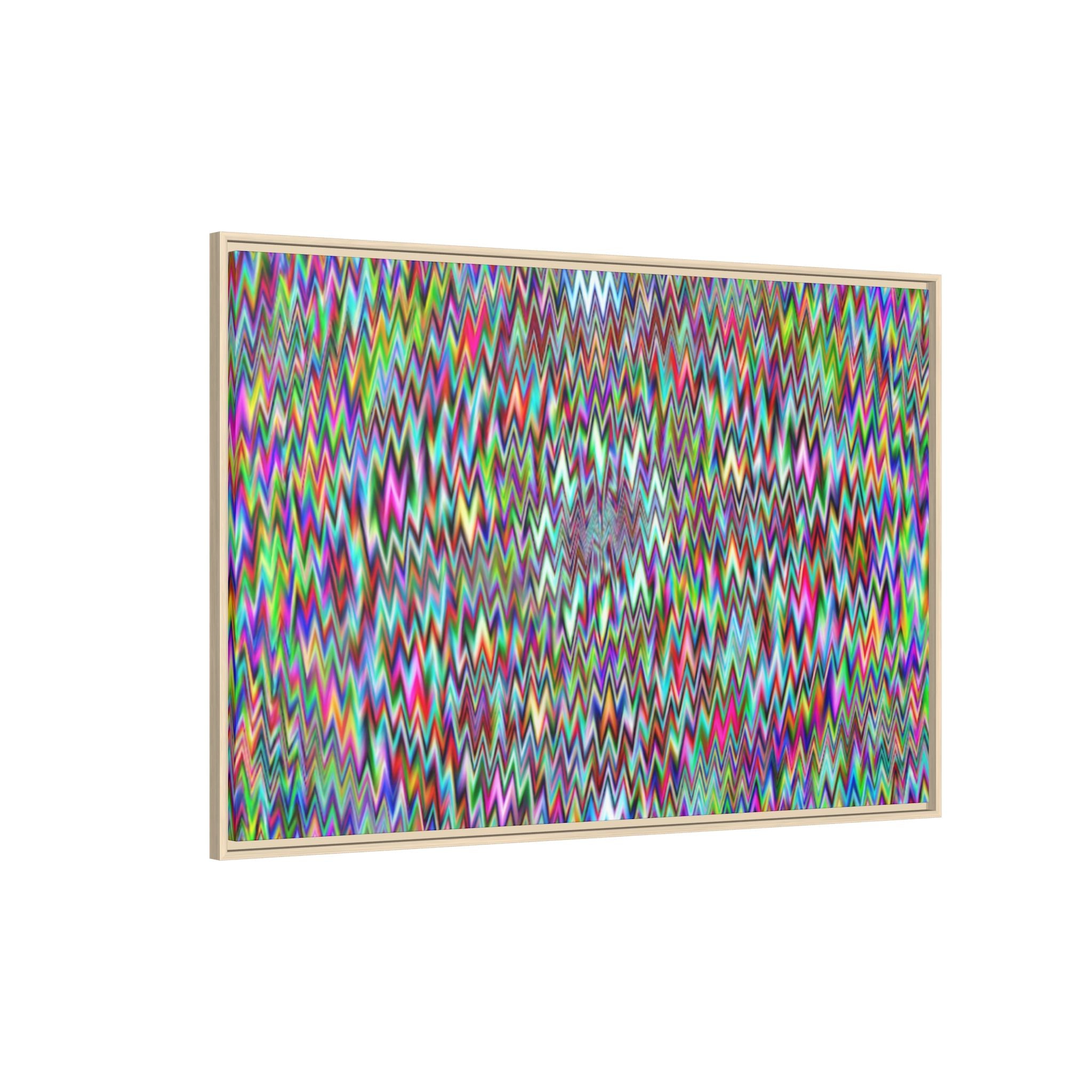 Framed Canvas Art — "GSK"
