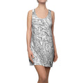 Racerback Dress — Hoops BW (AOP)