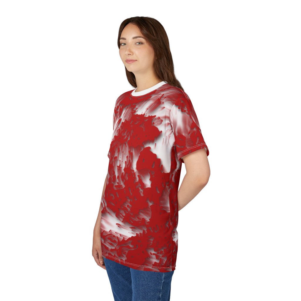 T-Shirt - Tracers Red (AOP)